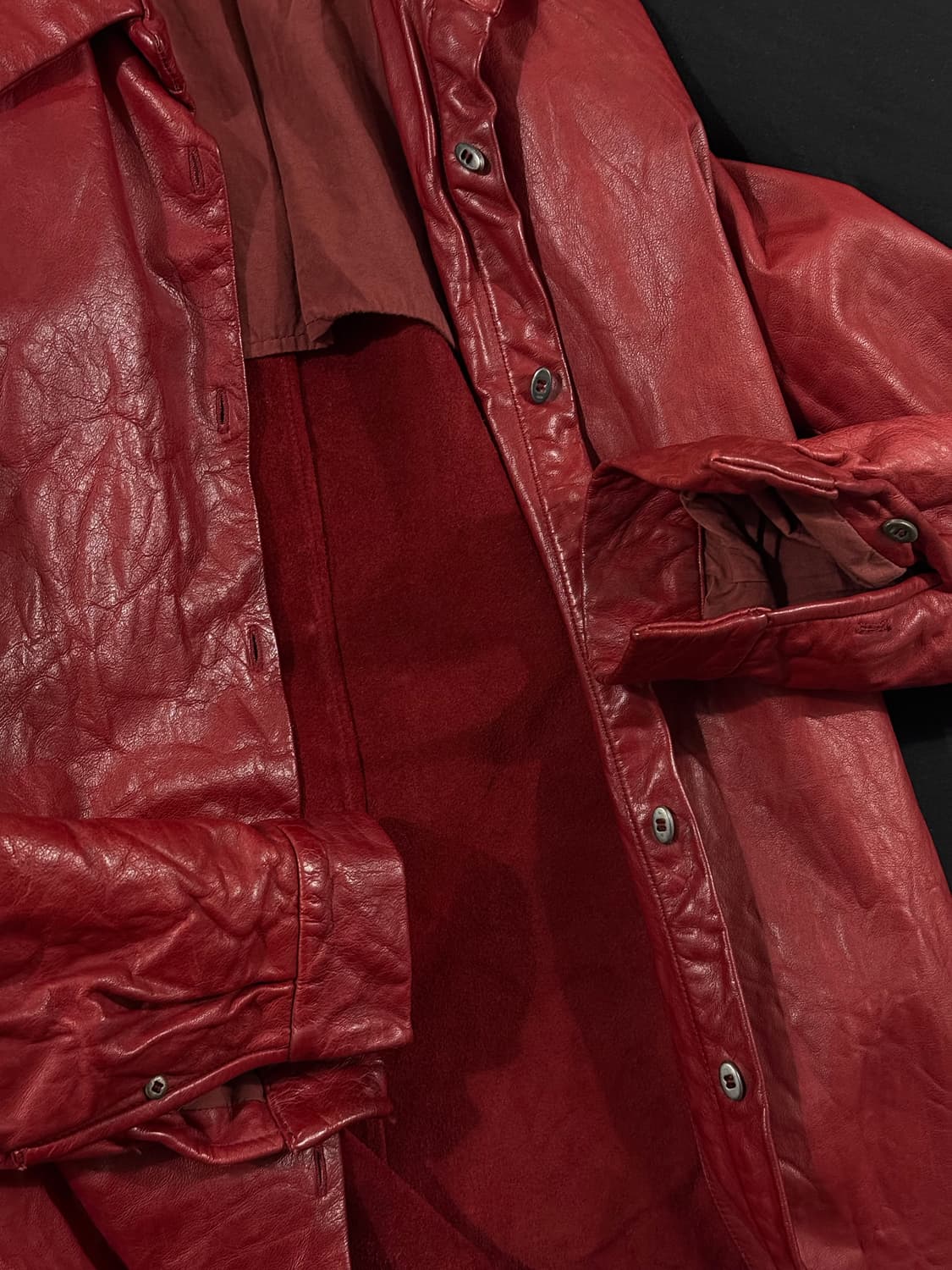 Carpe Diem Leather Shirt 상품이미지7