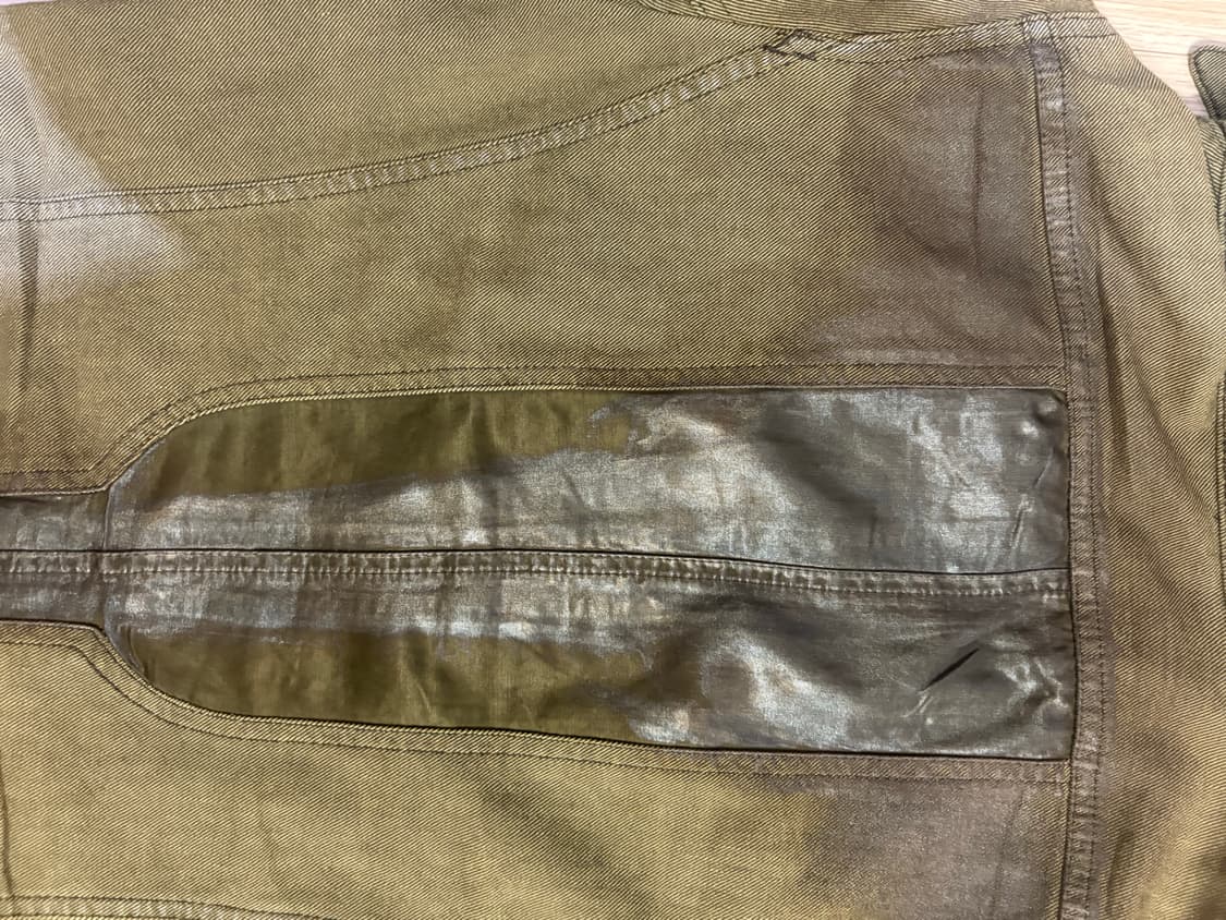 (희귀) INTELLECTION 워싱 숏자켓 Y2K 무드 55-66 상품이미지6