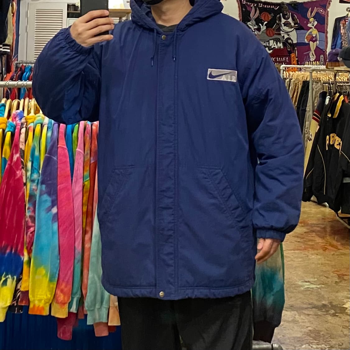 90s USA 나이키 빅스우시 패딩자켓 상품이미지2