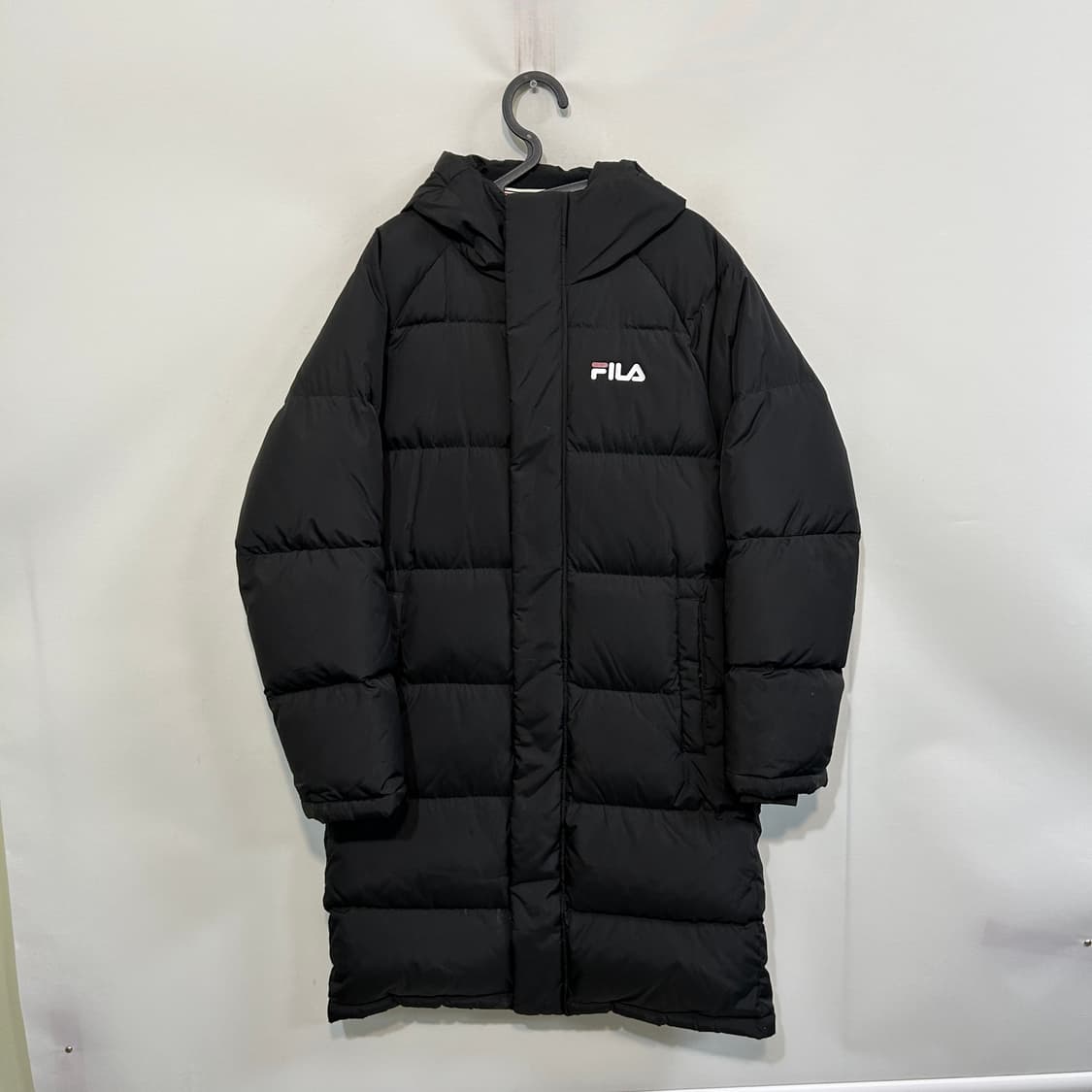 휠라 구스다운 롱패딩 90 남녀공용 상품이미지1