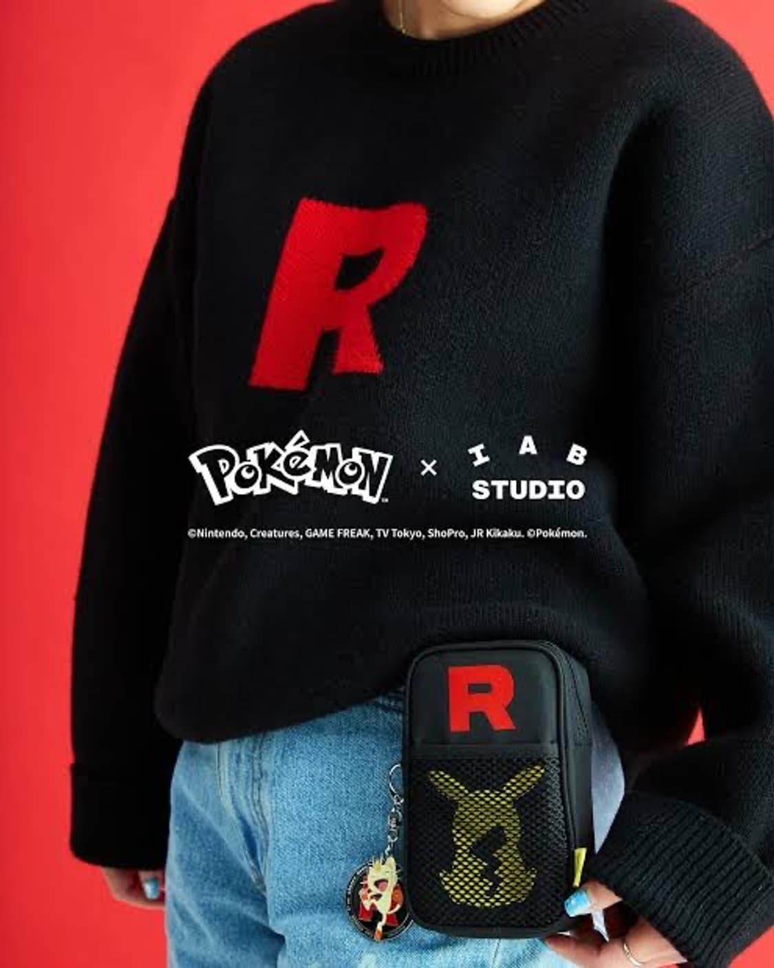 [XL] 아이앱 스튜디오 x 포켓몬 로켓단 니트 iab studio 상품이미지2