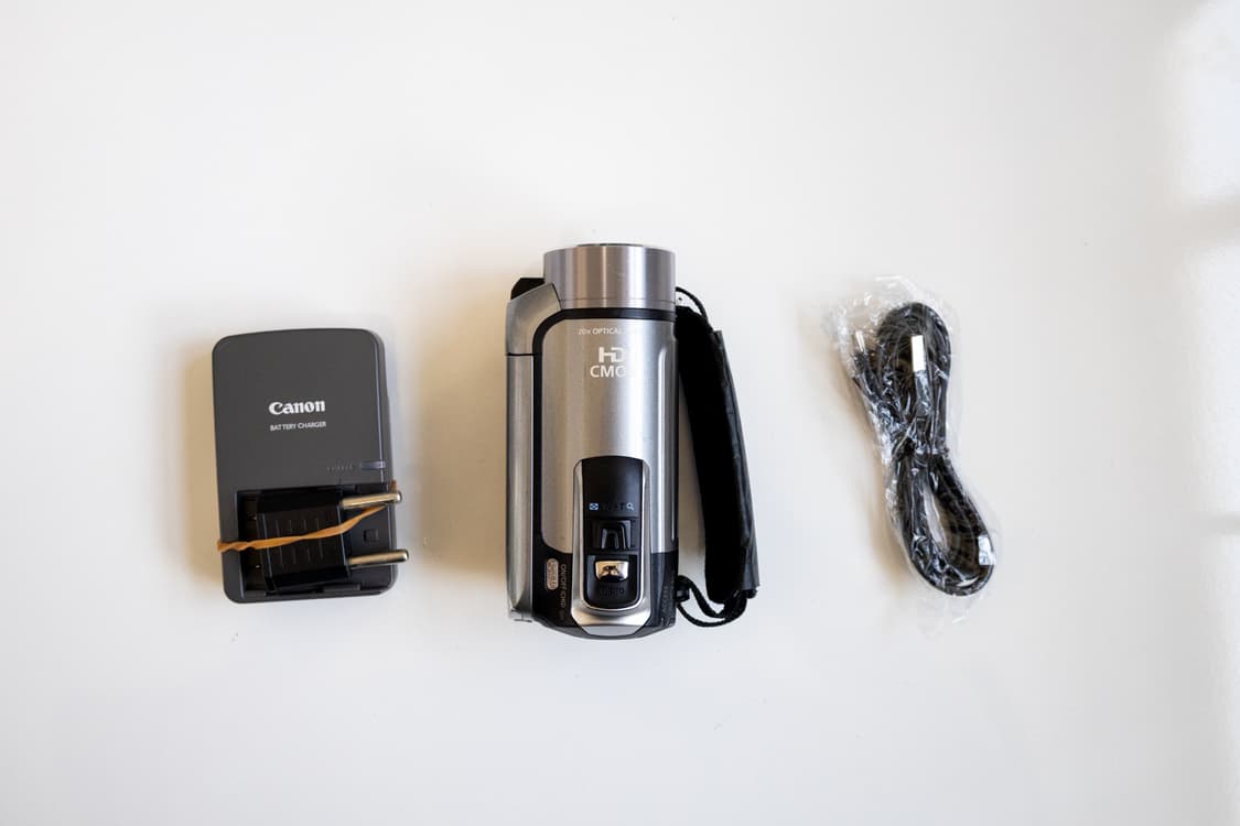 Canon Ivis HF R10 / 빈티지 디지털 캠코더 상품이미지9
