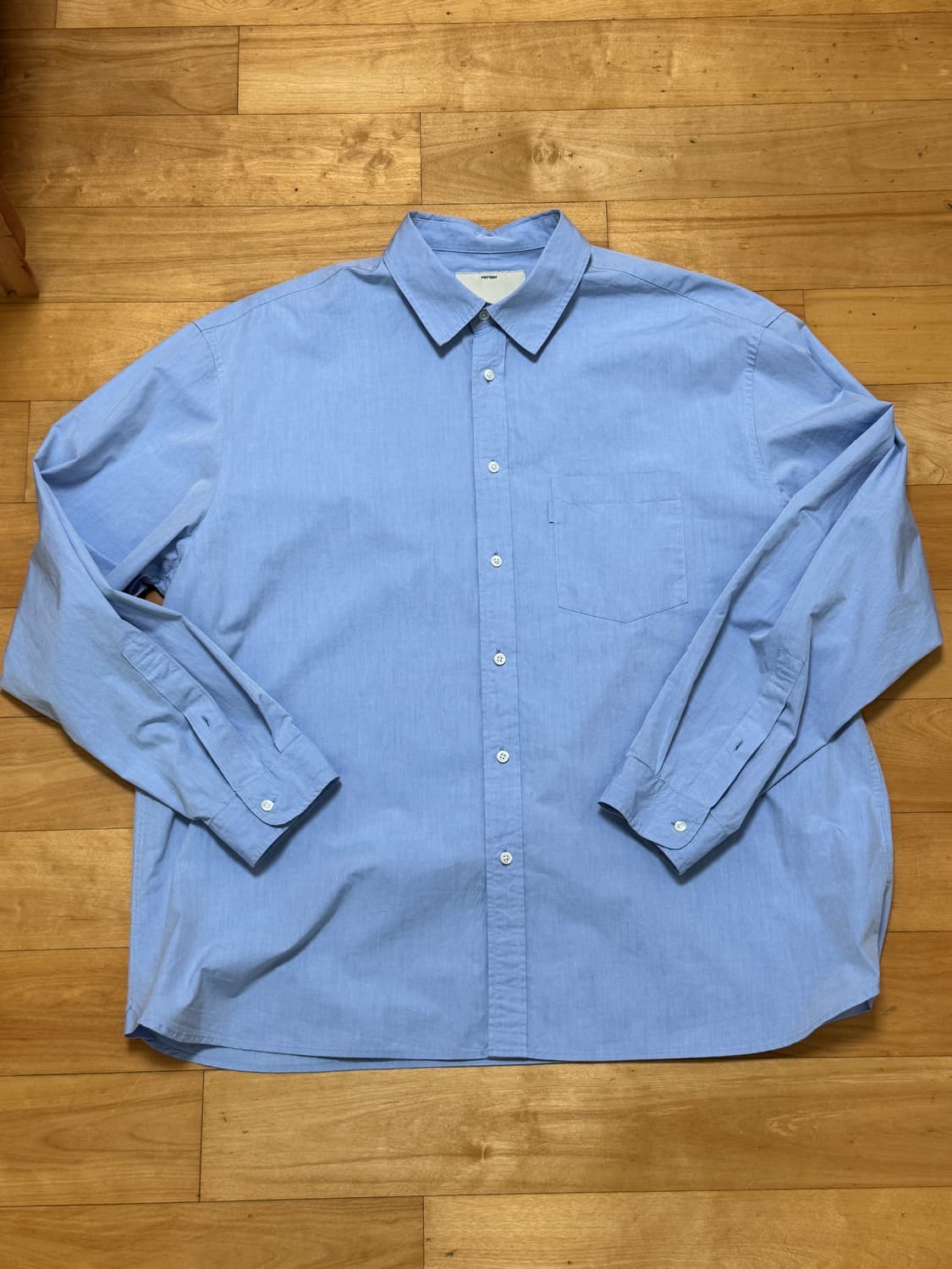 포터리 컴포트 셔츠 삭스블루 3 상품이미지1