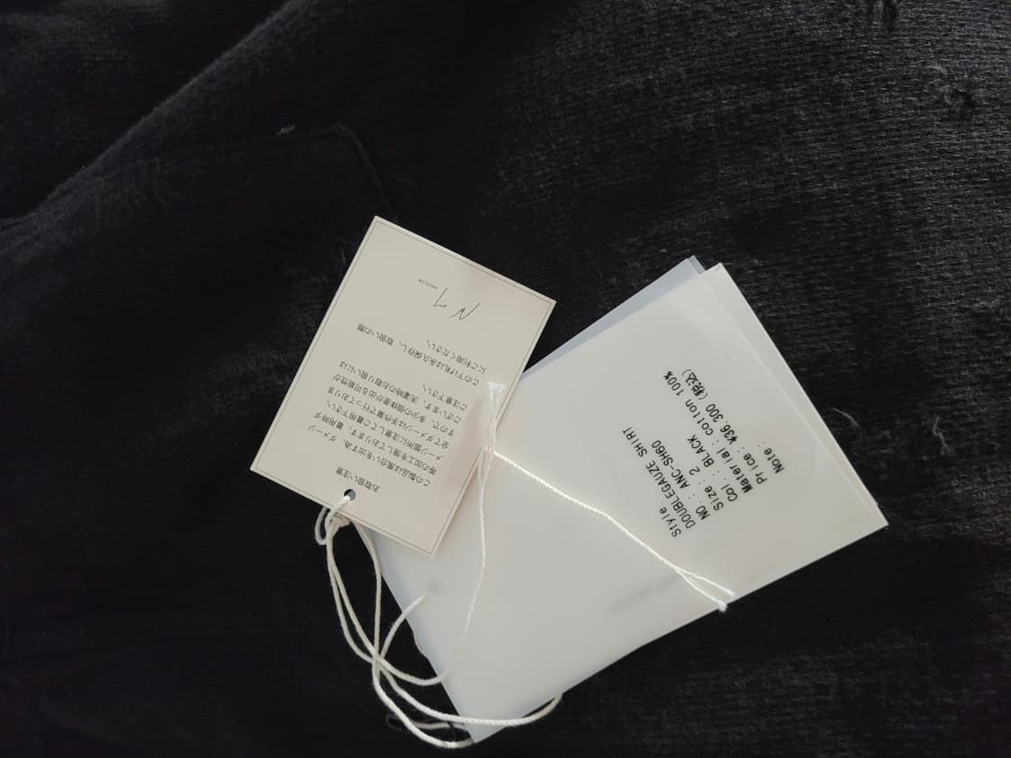 안셀름 더블 거즈 데미지 셔츠 자켓 상품이미지9