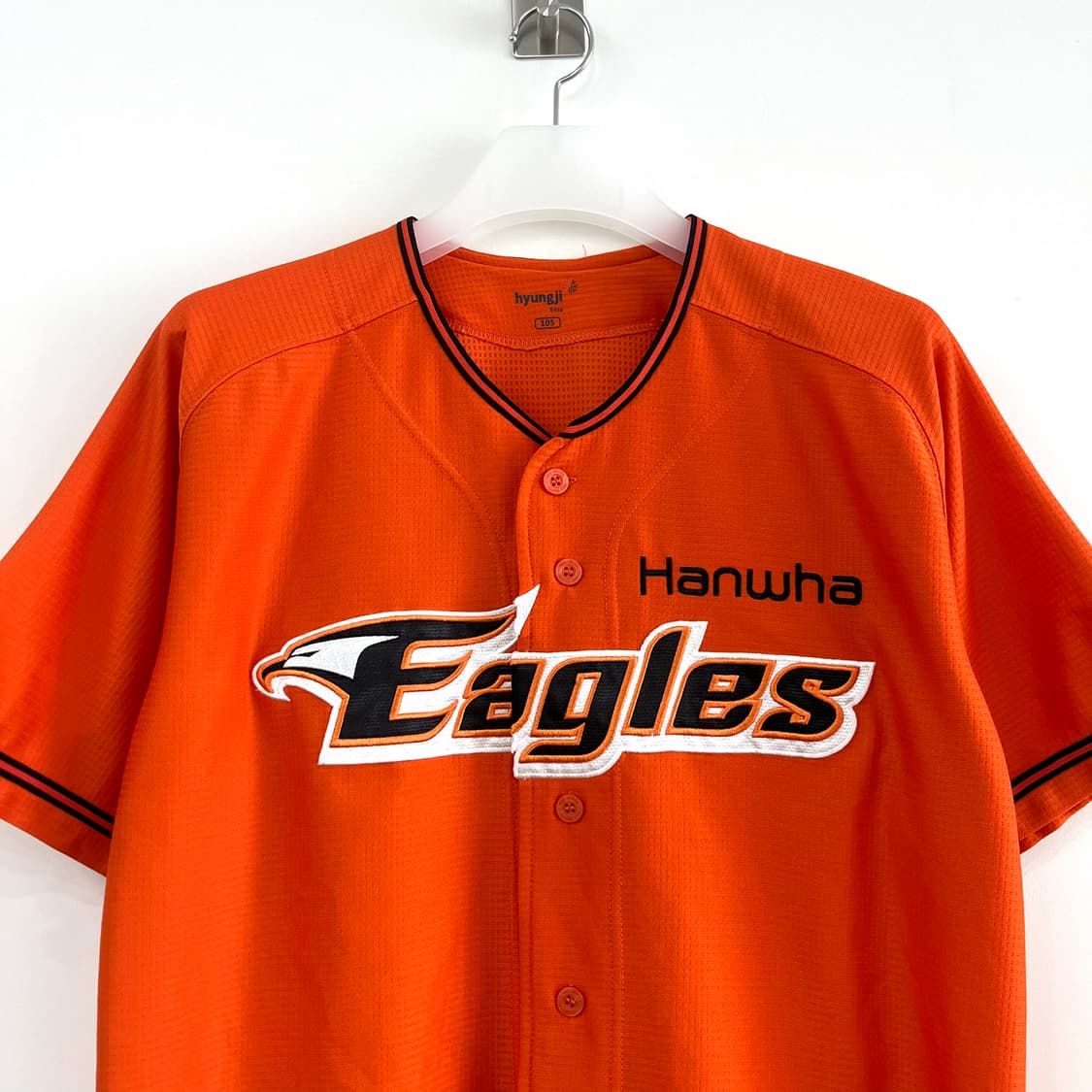 한화이글스 노마킹 오렌지 레플리카 홈 유니폼 상품이미지4