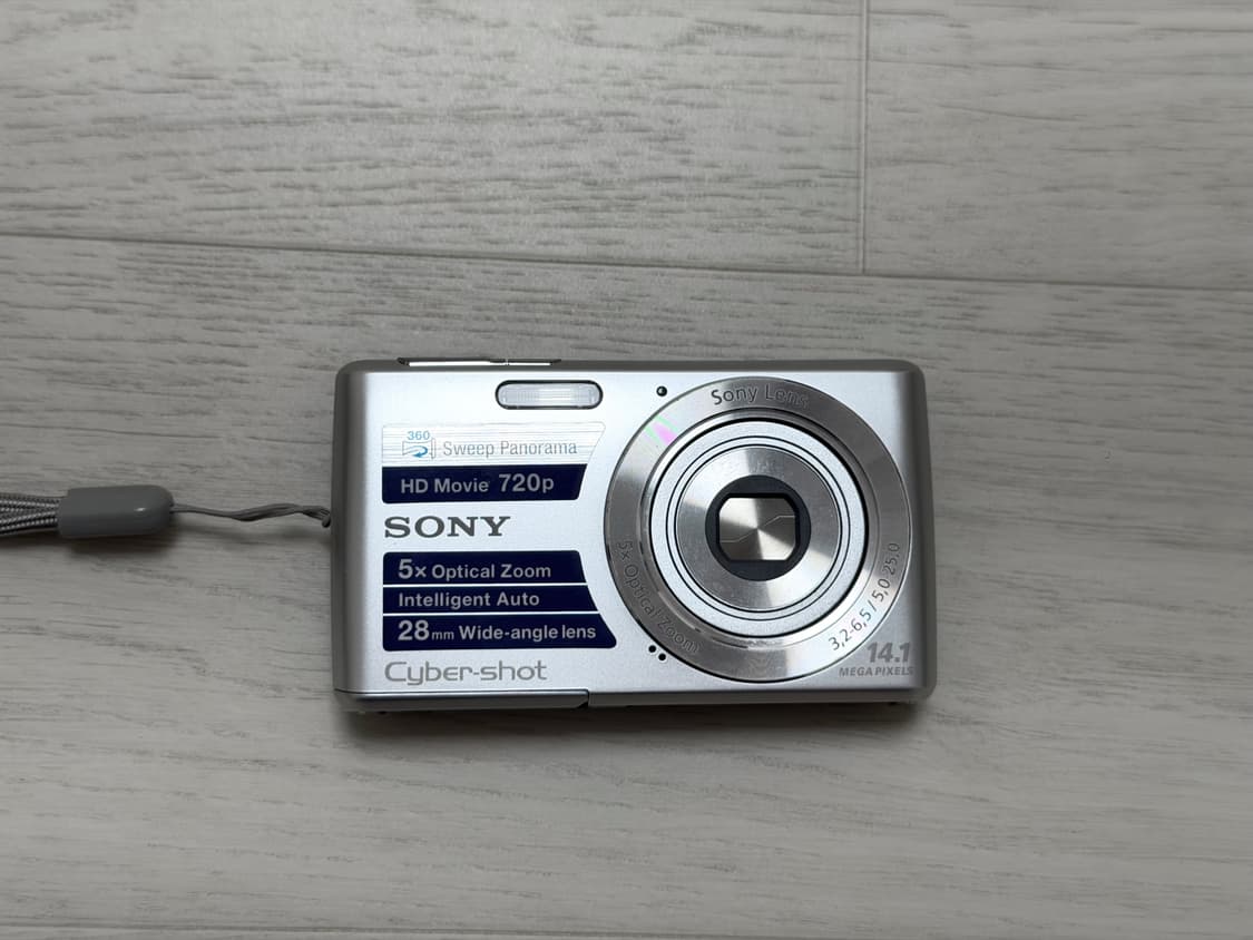 소니 사이버샷 Sony Cyber-shot DSC-W620 실버 디카   상품이미지3