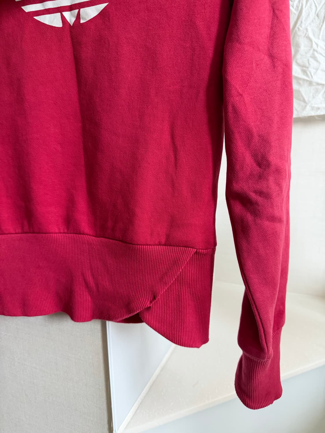 아디다스 레드 걸스 집업 상품이미지4