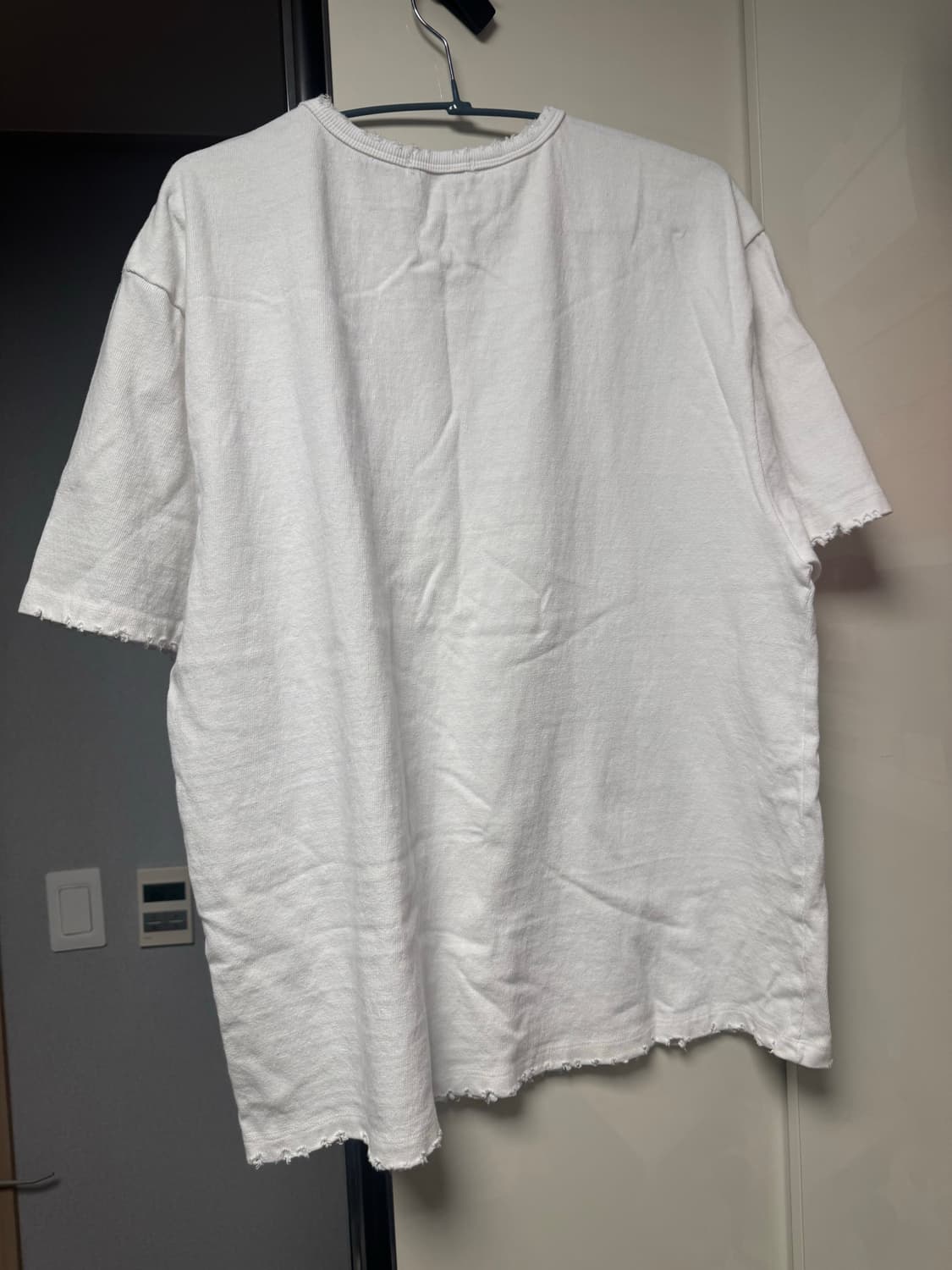 9999아카이브 grunge bone logo stripe T 상품이미지3