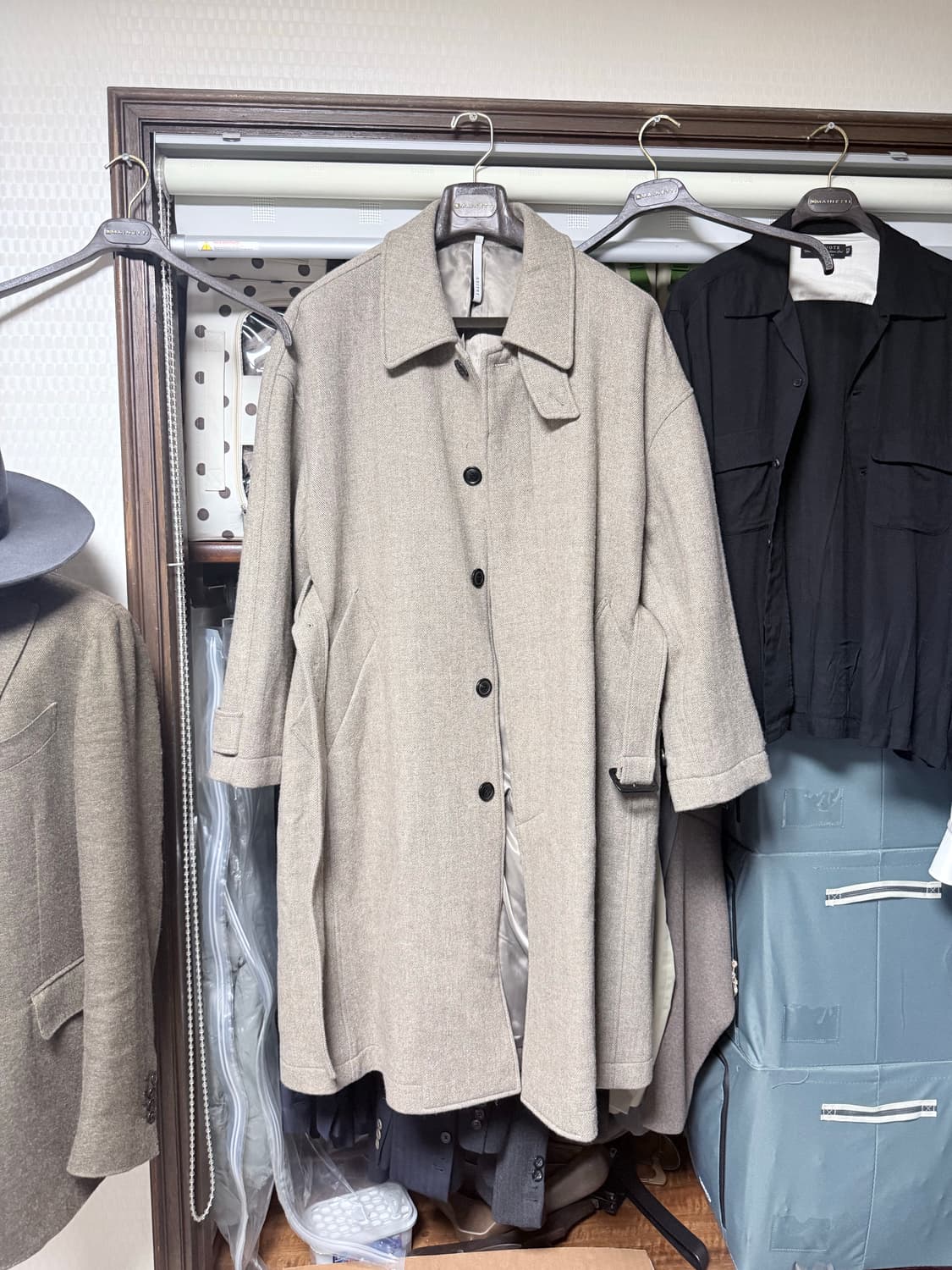 노이어 발마칸 코트 48 새제품 상품이미지1