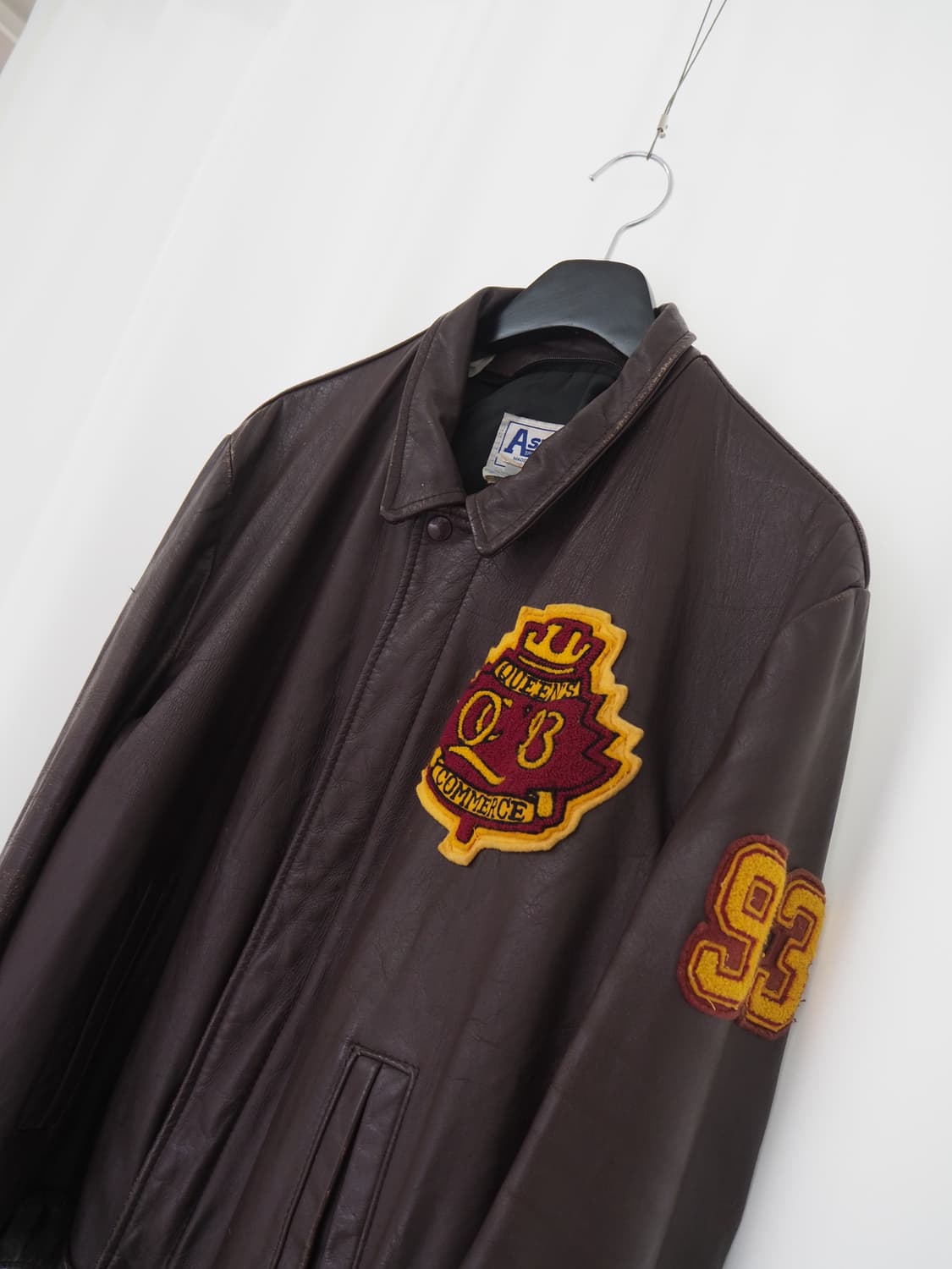 90's ASTRO leather jacket  상품이미지2