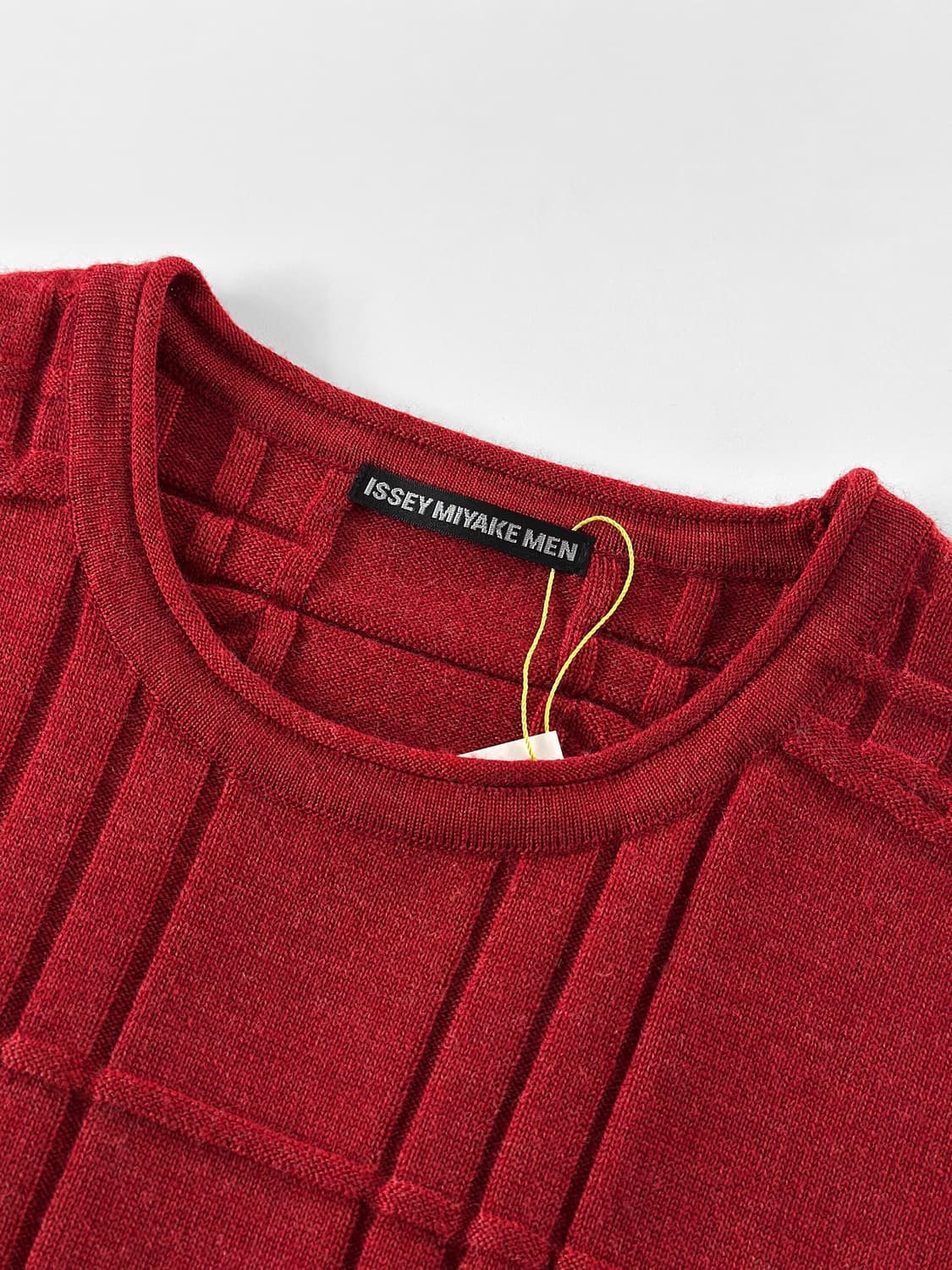 이세이 미야케 맨 텍스쳐 그리드 니트 스웨터 상품이미지5