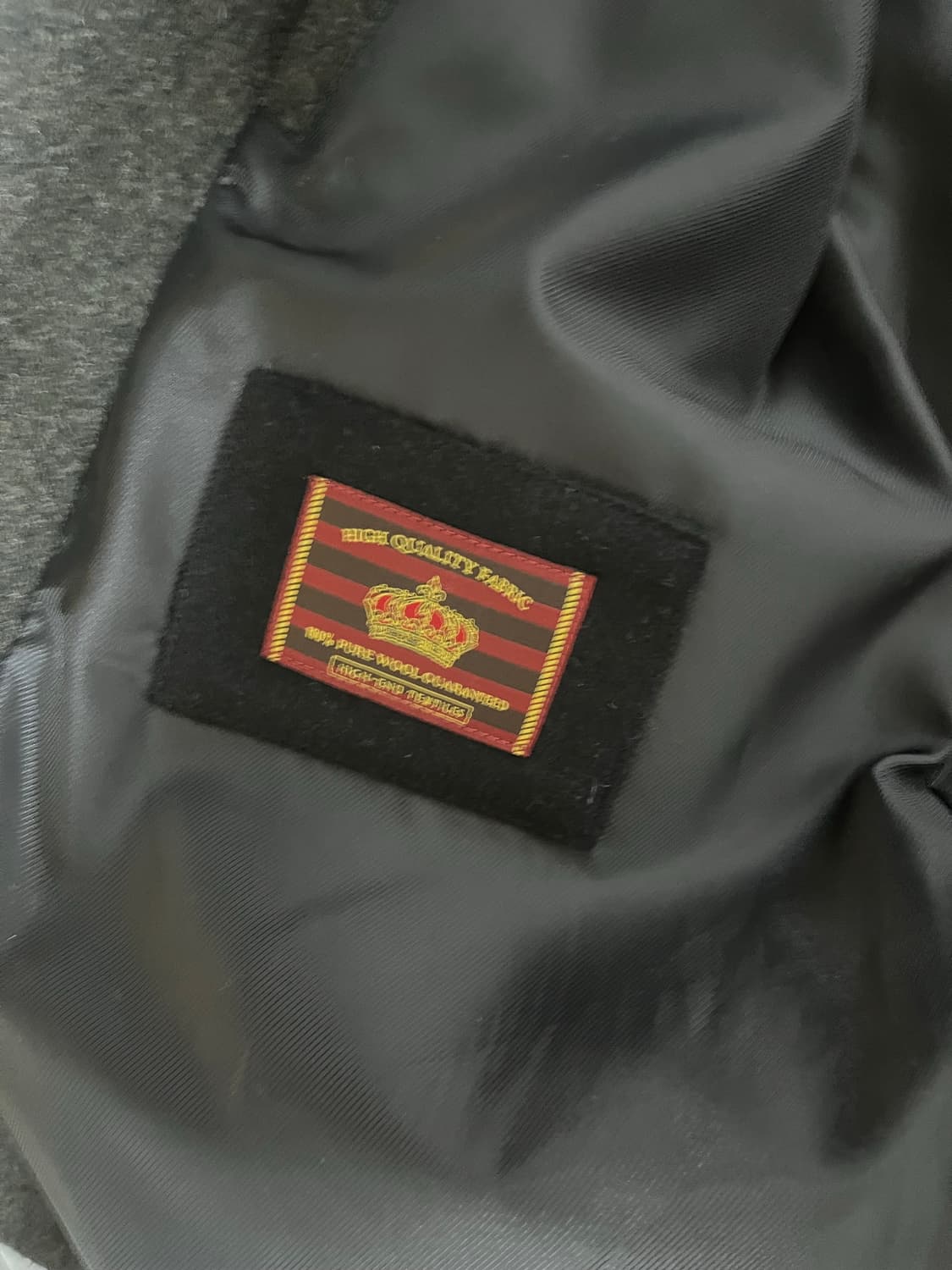 [3] 라벨아카이브 헤비 울 자켓 차콜 브라운 상품이미지3