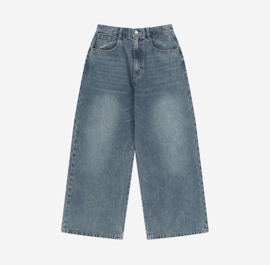 코이세이오 W Stitch Denim Pants Blue 1  상품이미지1