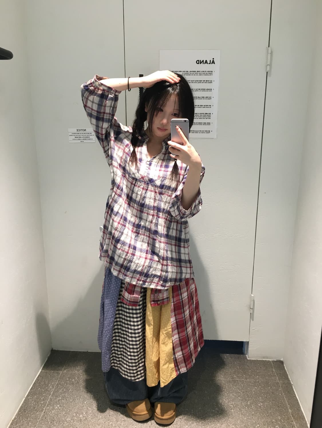 빈티지 패치 시골 모리 코디세트 상품이미지4