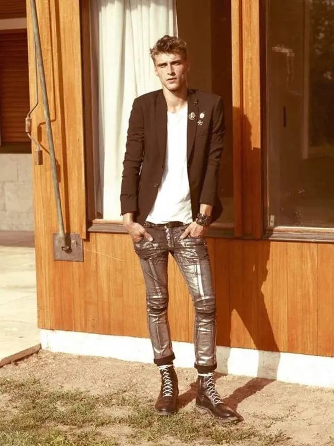 발망11ss 실버왁스코팅진 상품이미지1