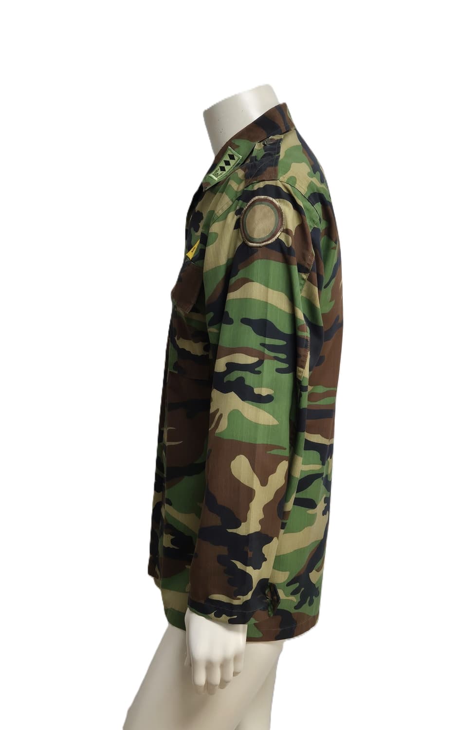 육군 구형 15사단 의무 대위 후기형 하계 전투복 상의 자켓 (M) 상품이미지2