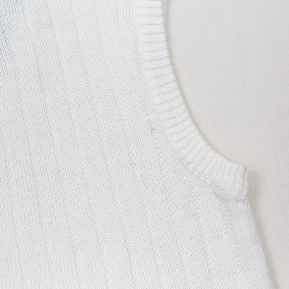 70s 라코스테 아크릴 크리켓 니트 베스트 상품이미지7