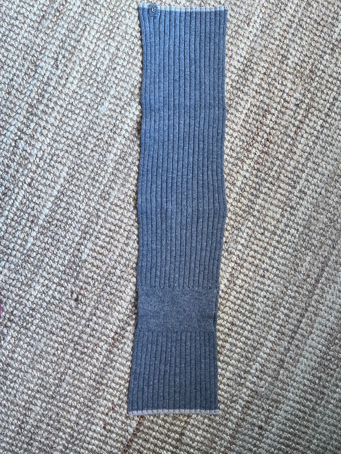 아떼 바네사브루노 그레이 울 캐시미어 립 니트 암워머 상품이미지6