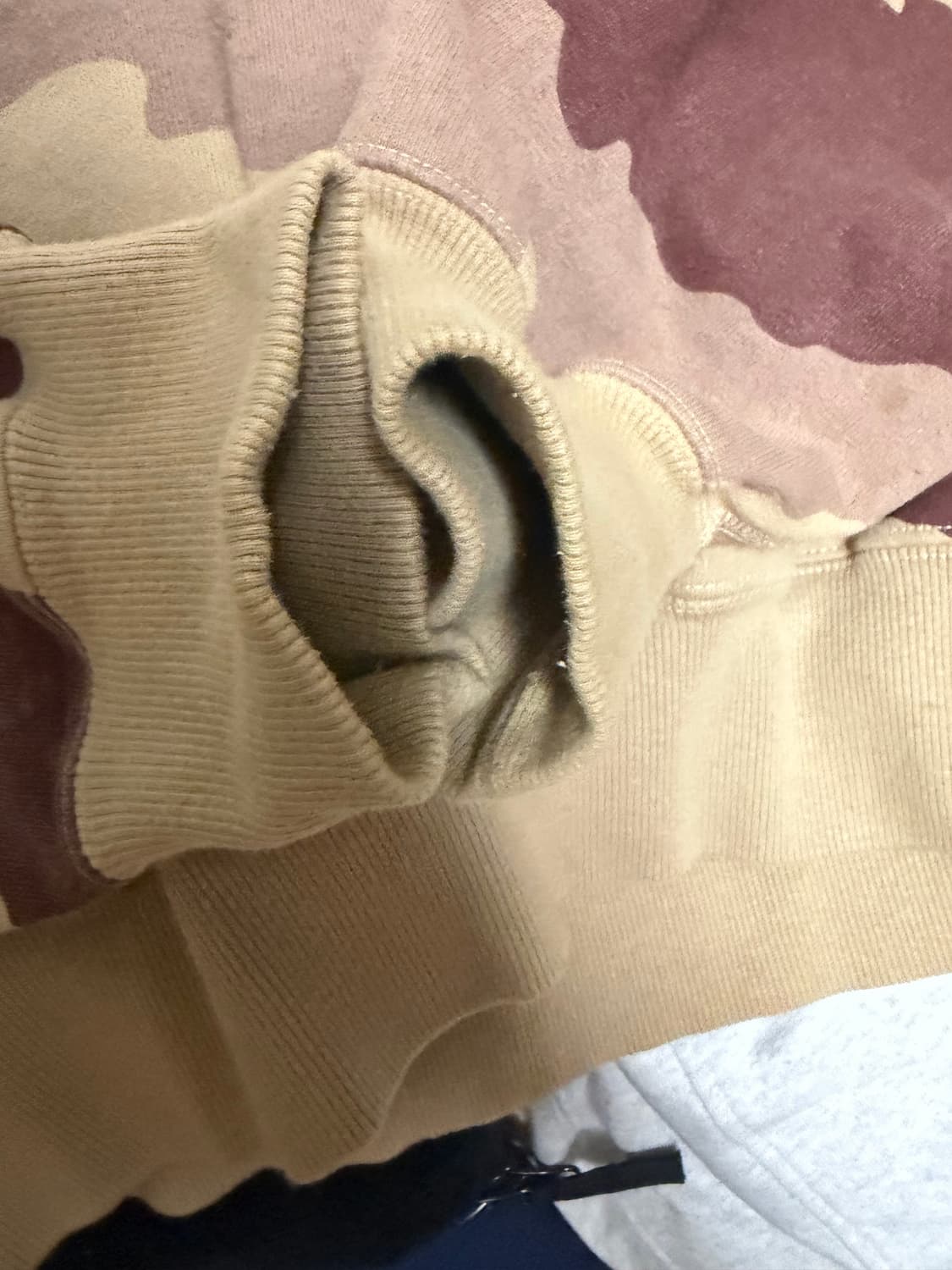 디스이즈네버댓 카모후드티 M 상품이미지3