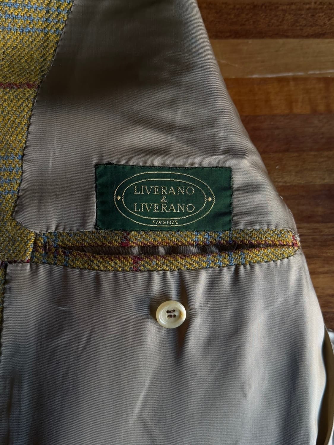 리베라노 & 리베라노 트위드 테일러드 자켓 105~110 상품이미지6