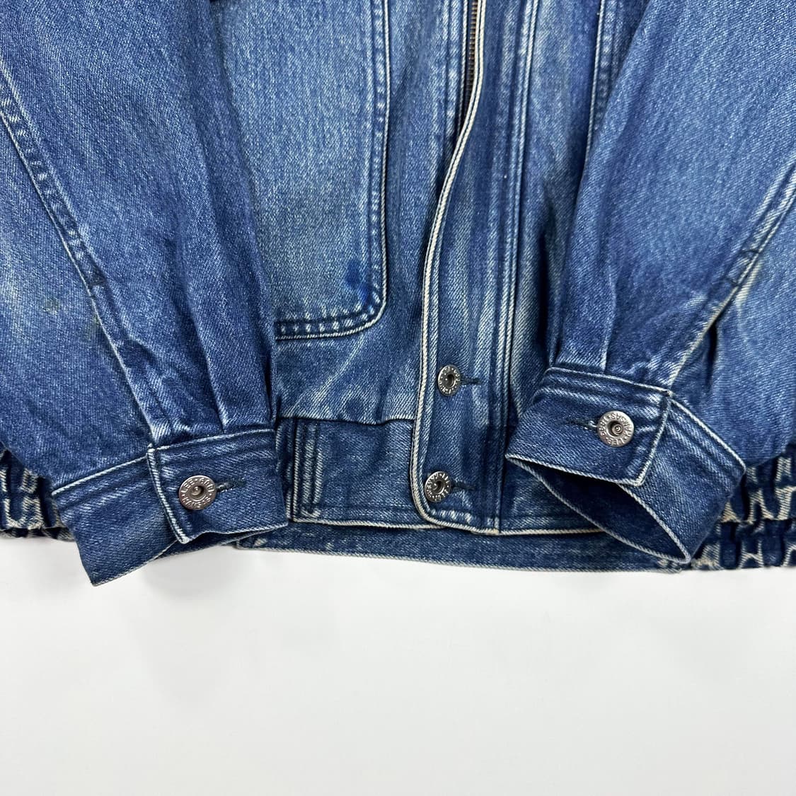 90s LEE 쌍방울 올드 데님 트러커자켓 L 상품이미지4