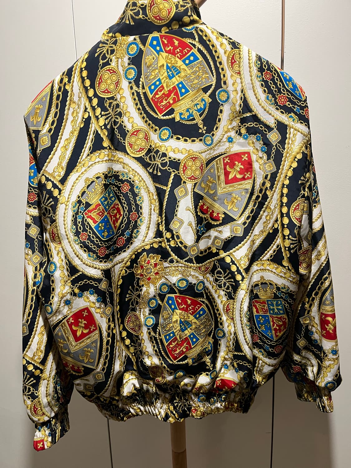 90s 일본 빈티지 바로크 패턴 자켓 상품이미지2