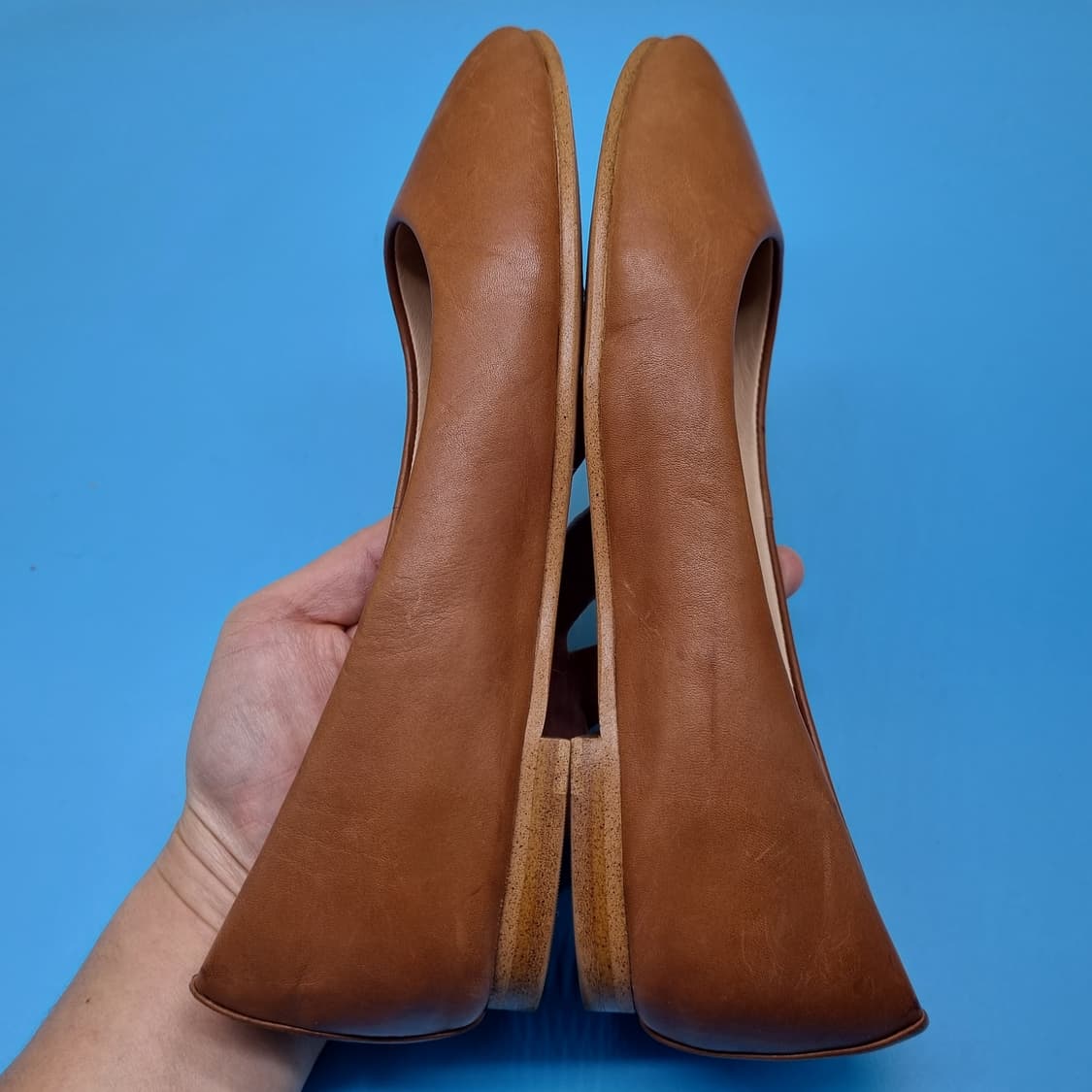 클락스 브라운 여성플렛슈즈225 상품이미지5