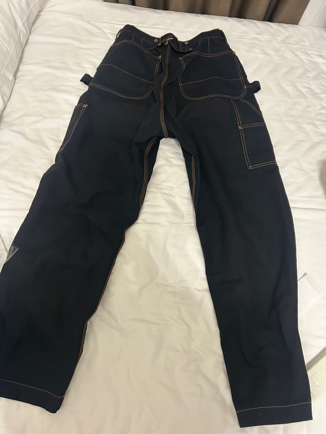 캐피탈 럼버 팬츠 블랙  상품이미지2