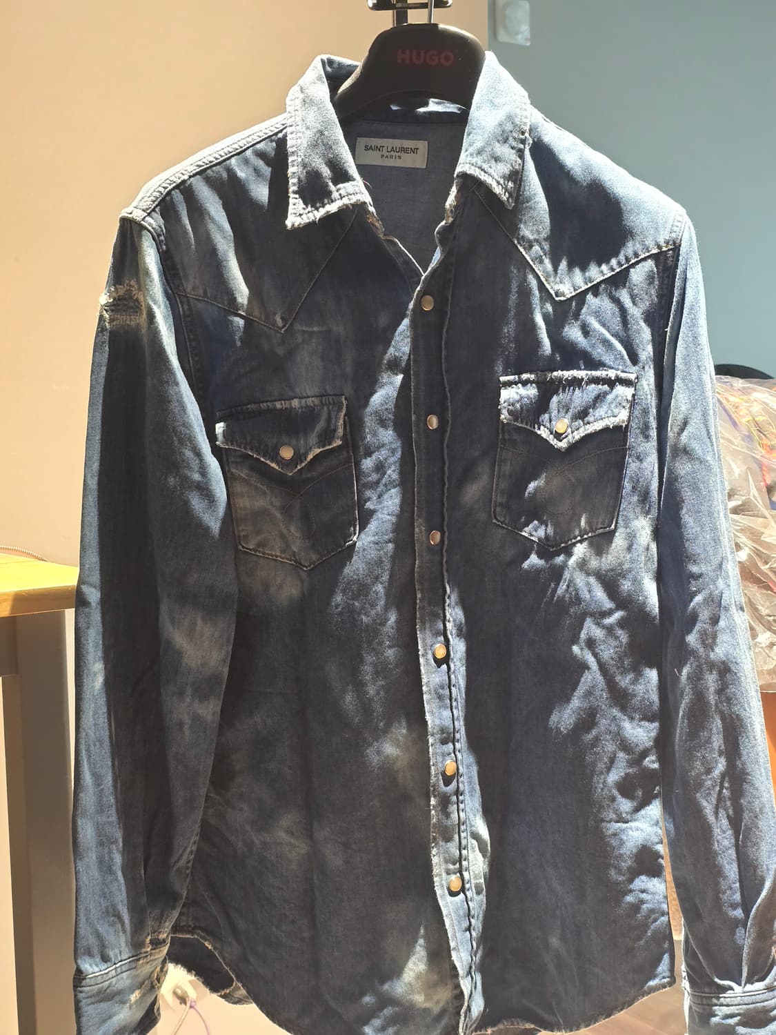 빈티지 생로랑 청난방 상품이미지1