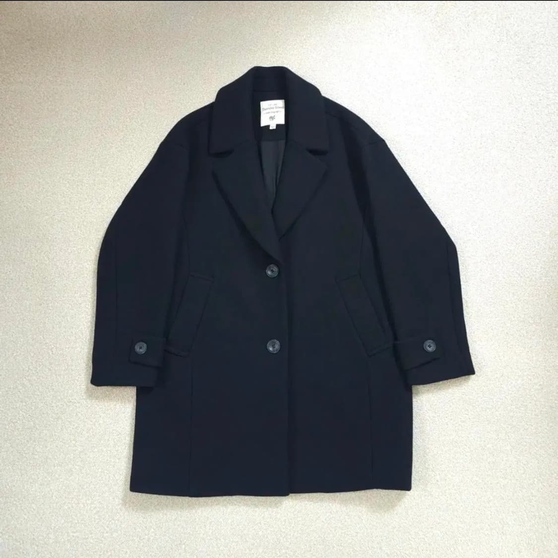 (M)써스데이아일랜드 빅카라 싱글 코트 네이비 상품이미지1