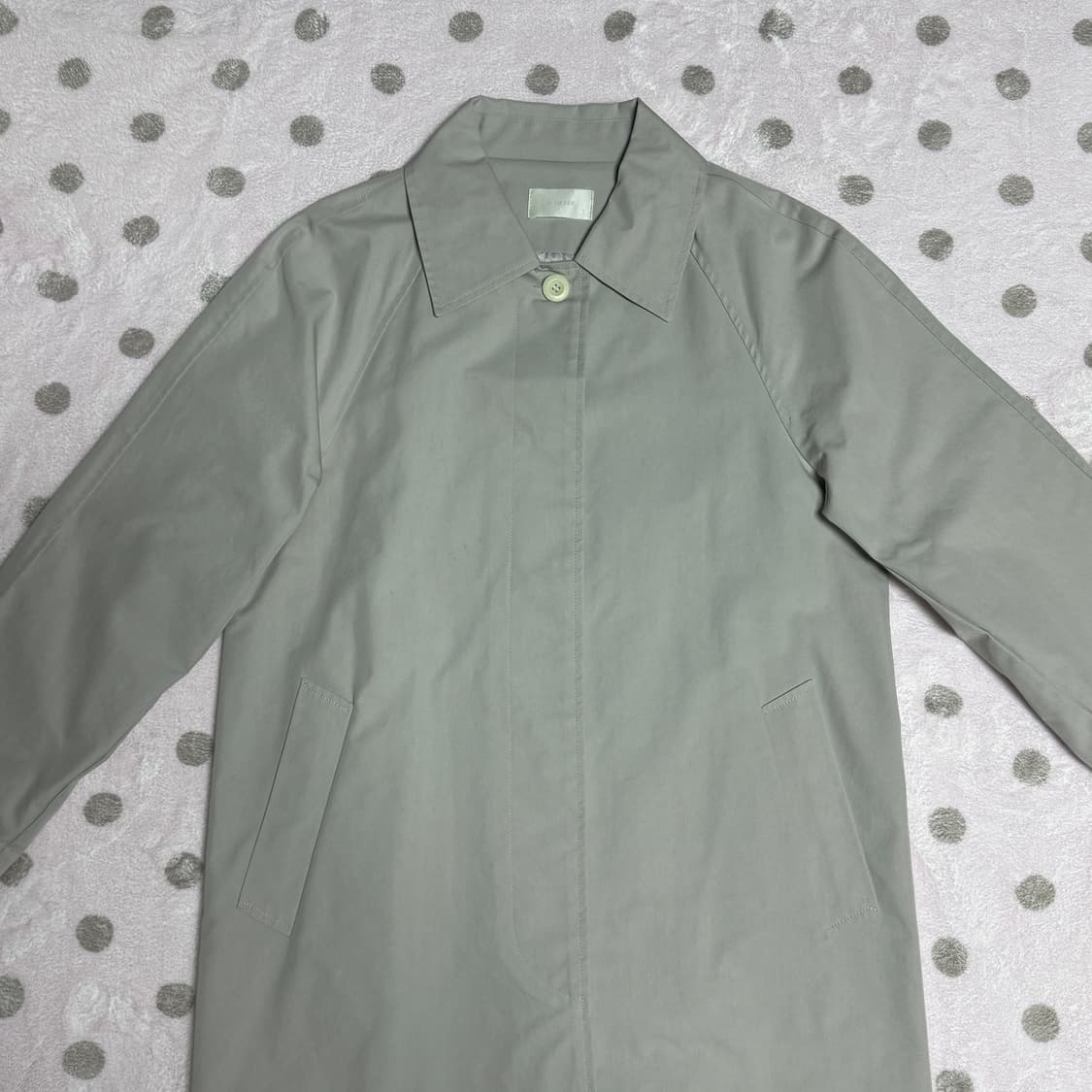 D.AMBER 디엠버 민트 트렌치코트 상품이미지1