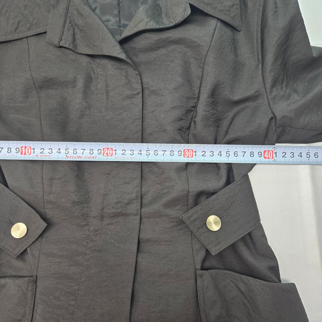 0830 미샤 22fw브라운 롱 트렌치 코트 스타일 55 상품이미지7