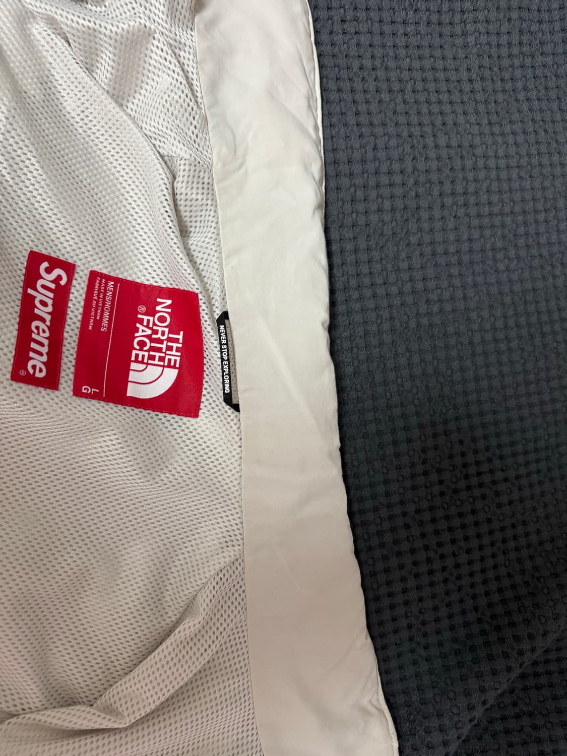 [L] 슈노 트래킹 컨버터블 자켓 아이보리 스톤 상품이미지10