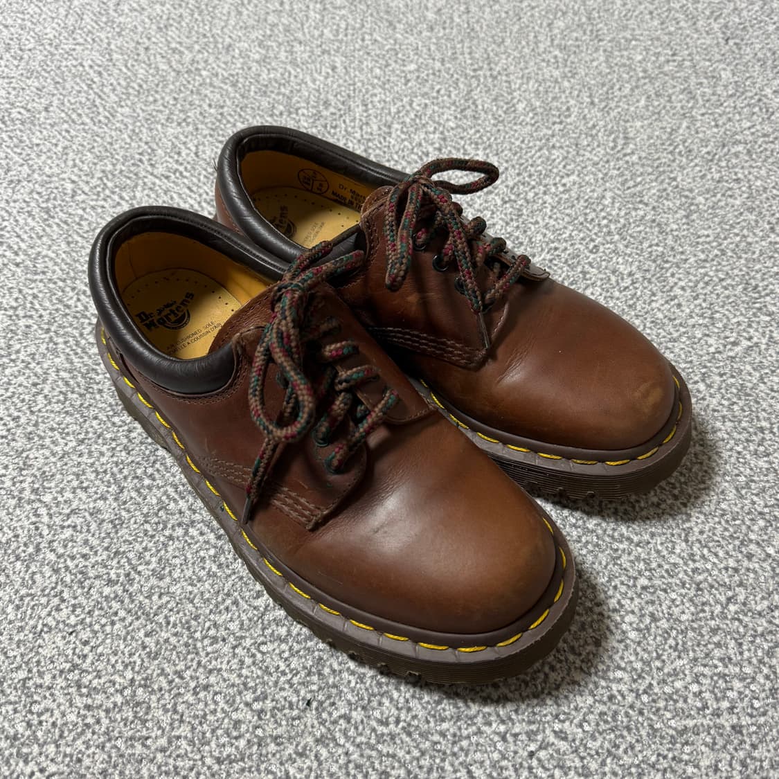 닥터마틴 브라운 더비슈즈 UK5 240 상품이미지4