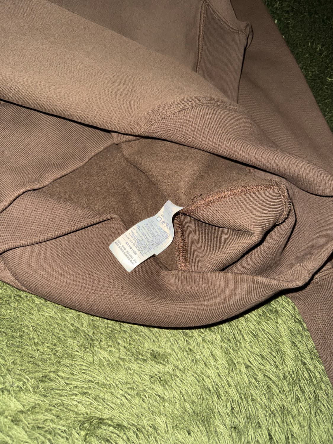 [M] Fetch 페치 선데이 엠브로이더리 로고 스웻셔츠 브라운 상품이미지7