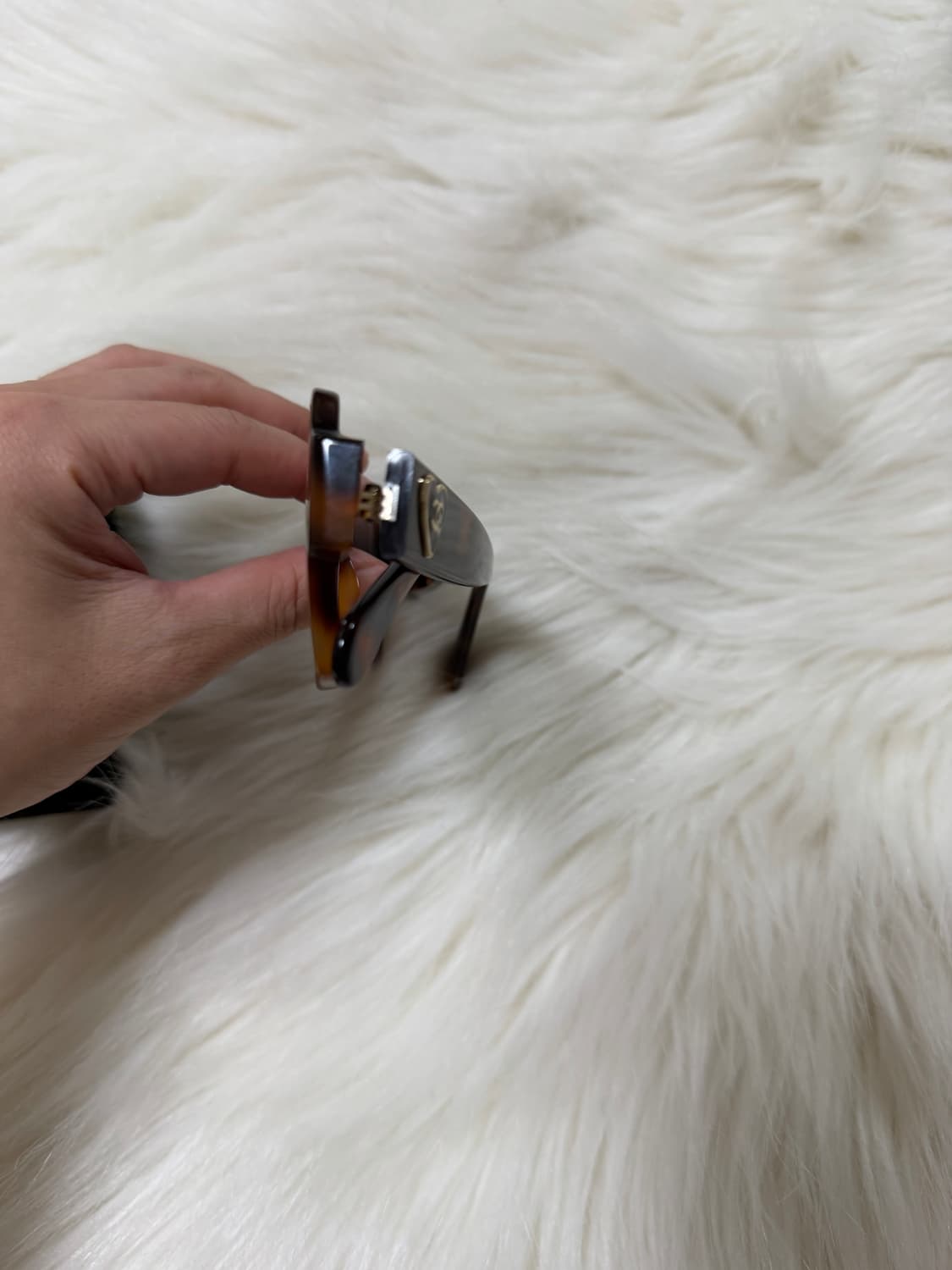 샤넬 하트안경 호피 톨토이즈54mm 상품이미지5