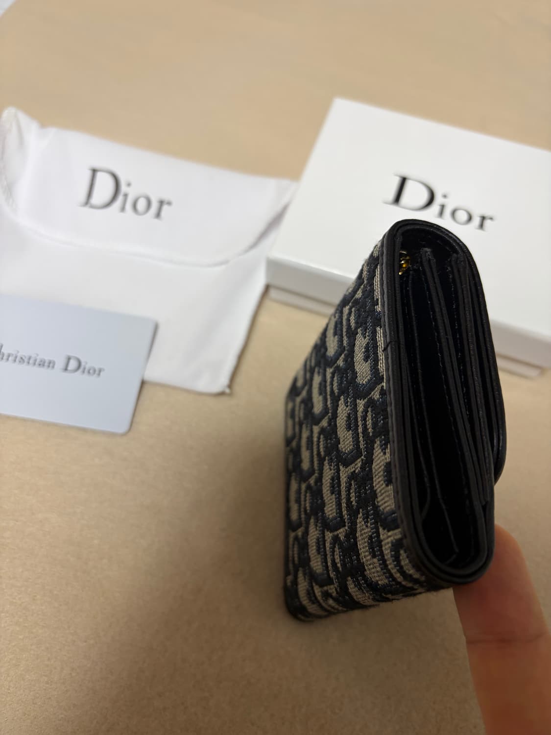 [풀박스] 디올 오블리크 몽테인30 지갑 반지갑 상품이미지5