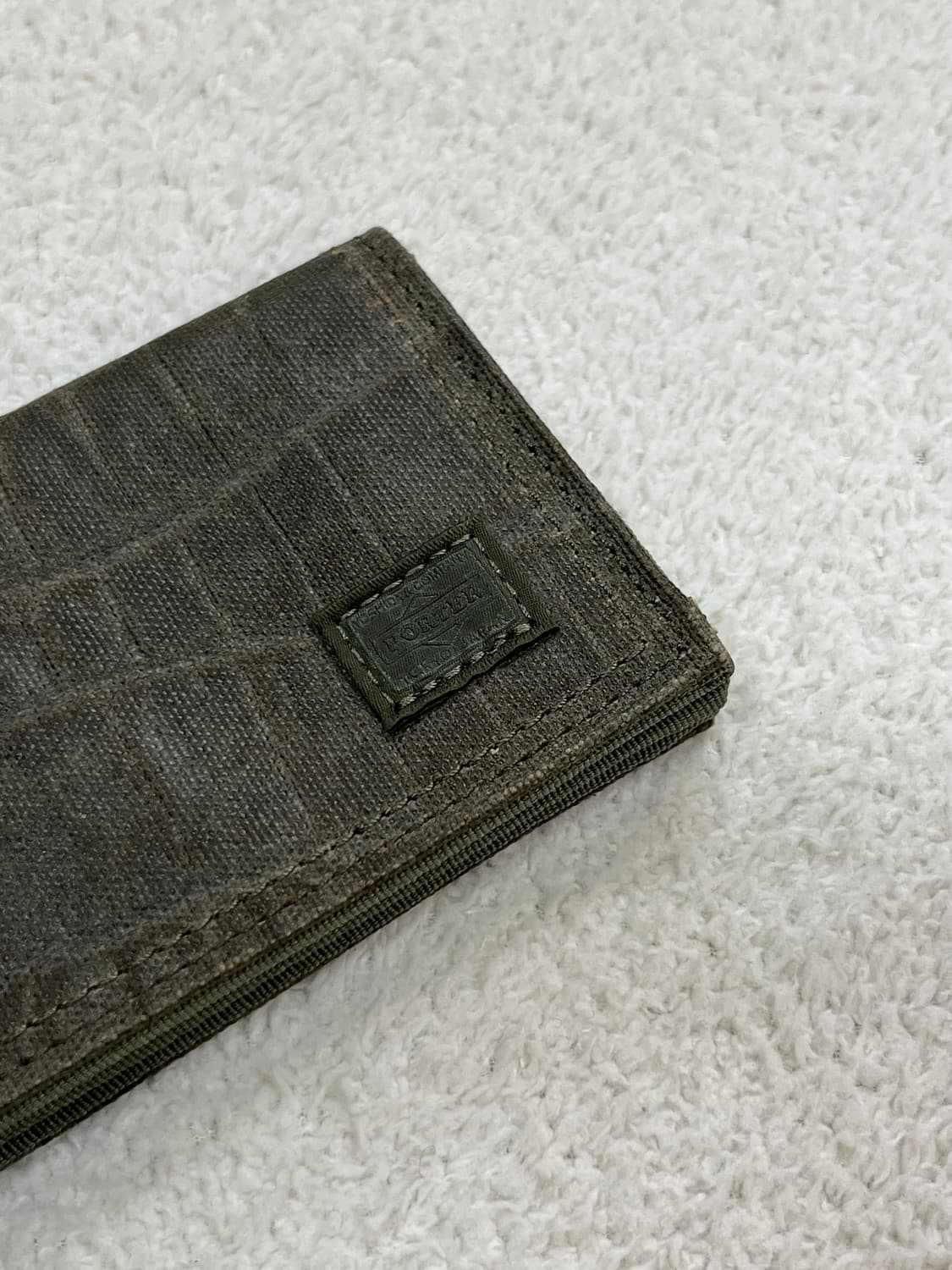 포터 코튼 카드지갑 그린 상품이미지1