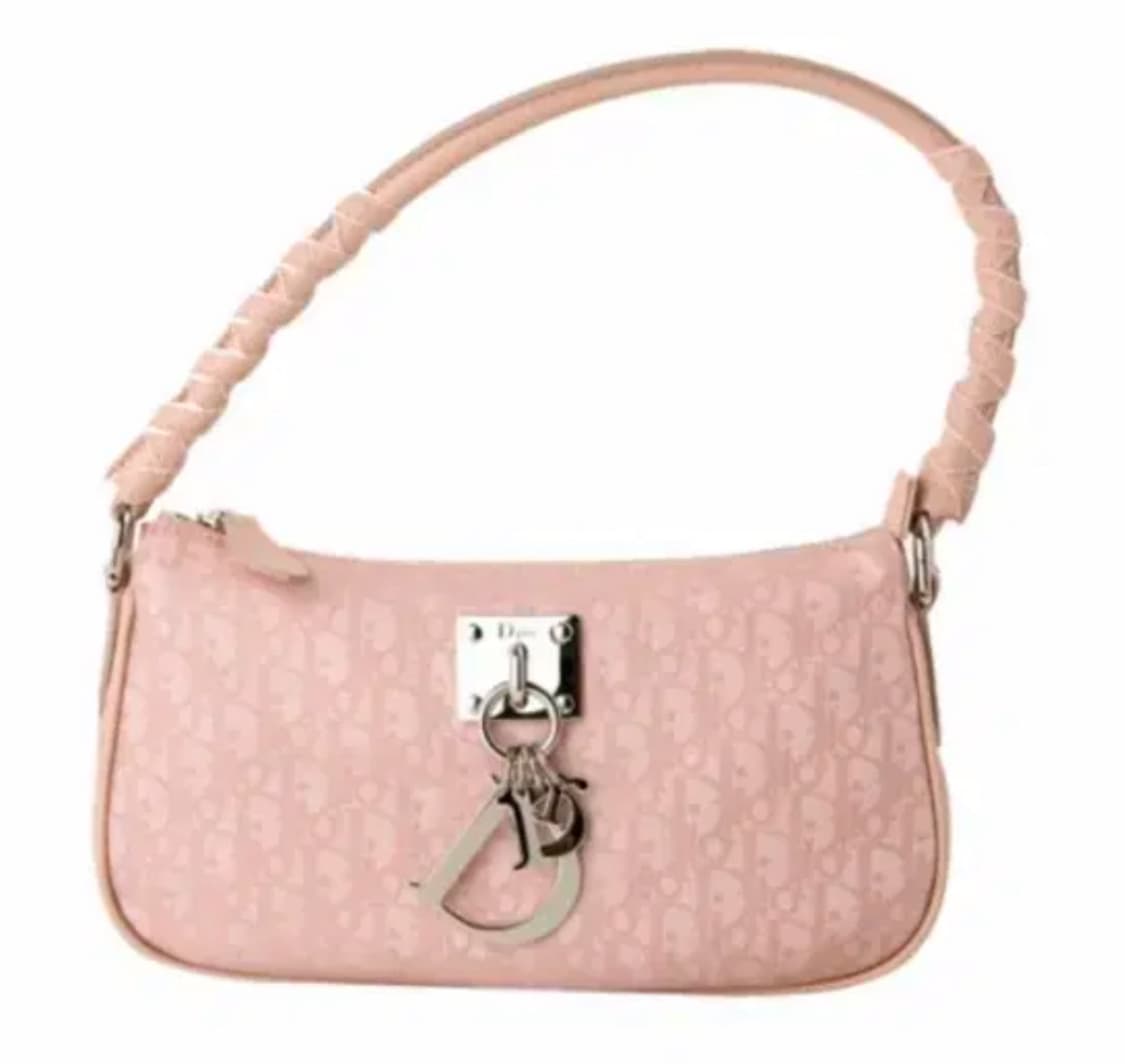 디올 오블리크 핑크 백 가방 빈티지 지수 상품이미지1