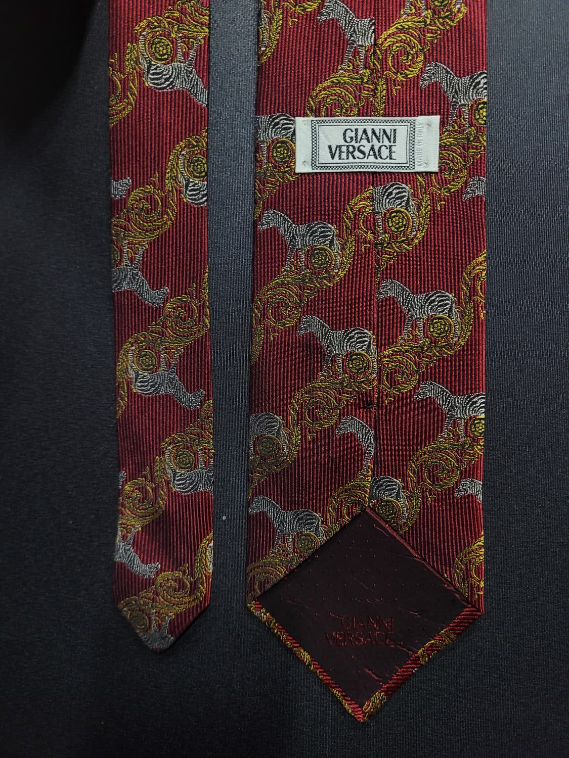 VERSACE 베르사체 이태리 실크 넥타이  상품이미지3