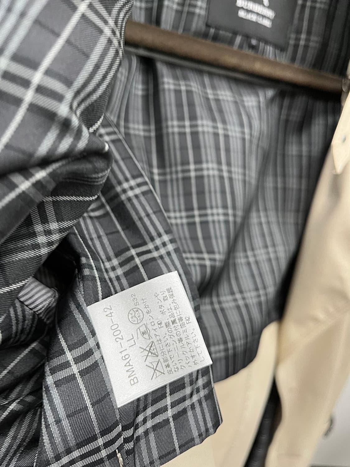 100) 버버리 블랙라벨 트렌치코트  상품이미지5