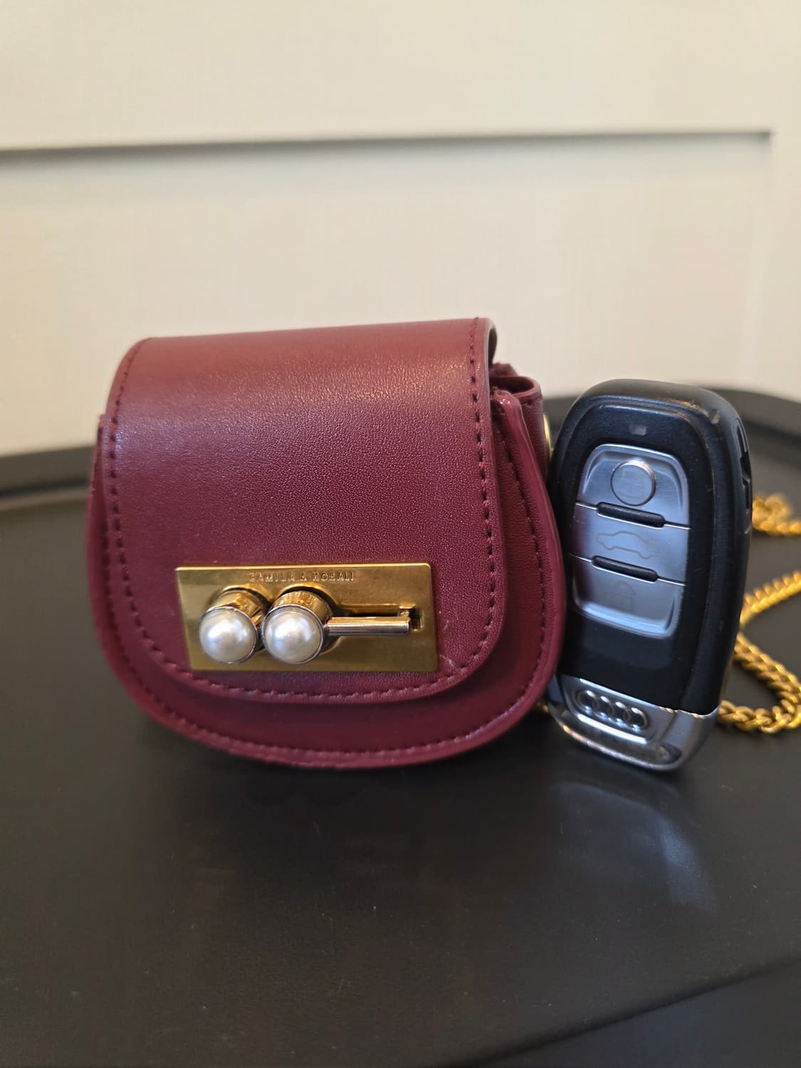 카밀라 앤  코랄리 미니 미니 체인백 버건디 상품이미지7