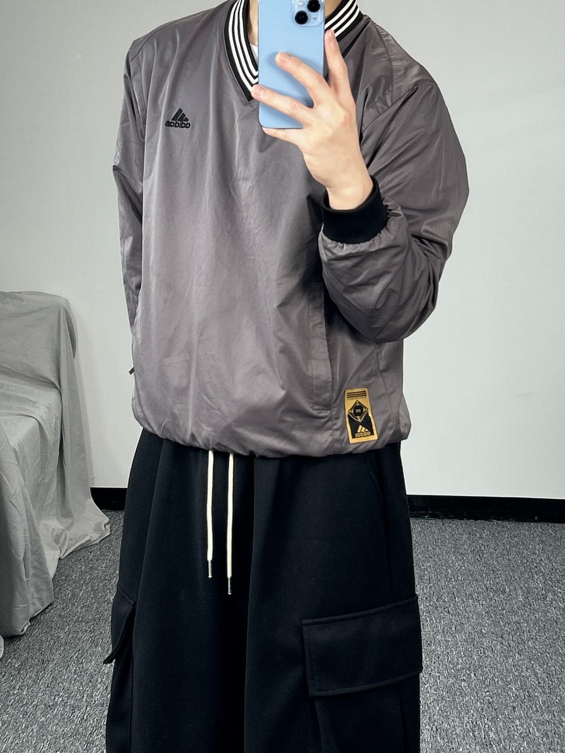 아디다스 07 F/W 베이스볼 풀오버 웜업 L   상품이미지2