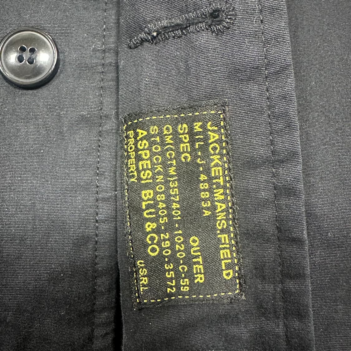 ✨ (바배) 아스페시 Aspesi USN 덱 자켓 점퍼  상품이미지3