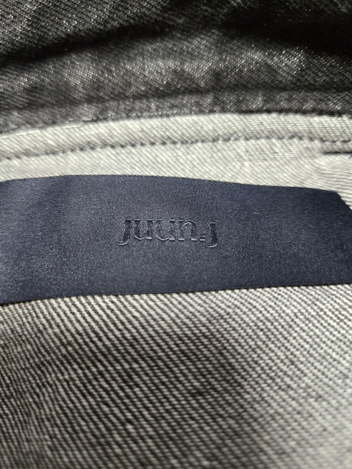 46] 준지(Juun.J) 블랙 믹스 데님 카고 팬츠 (JC9X21PD2 상품이미지3