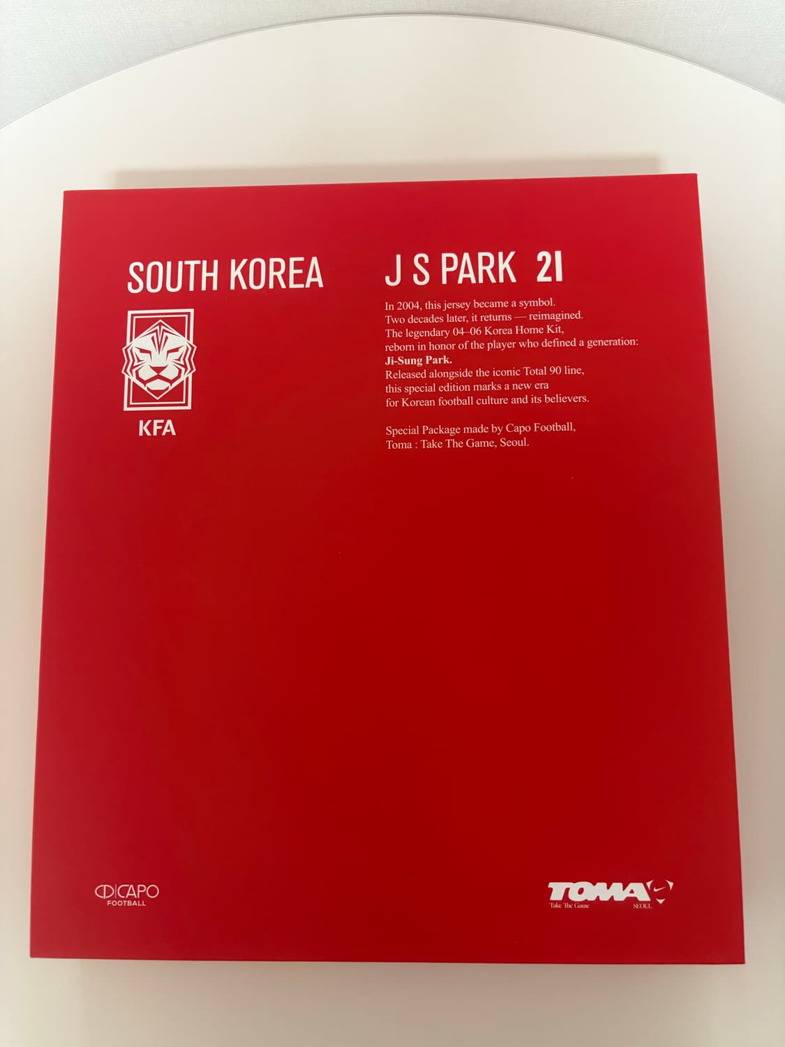 새상품 2XL - 나이키 박지성 토탈90 라이슈 유니폼 스페셜 패키지 상품이미지2