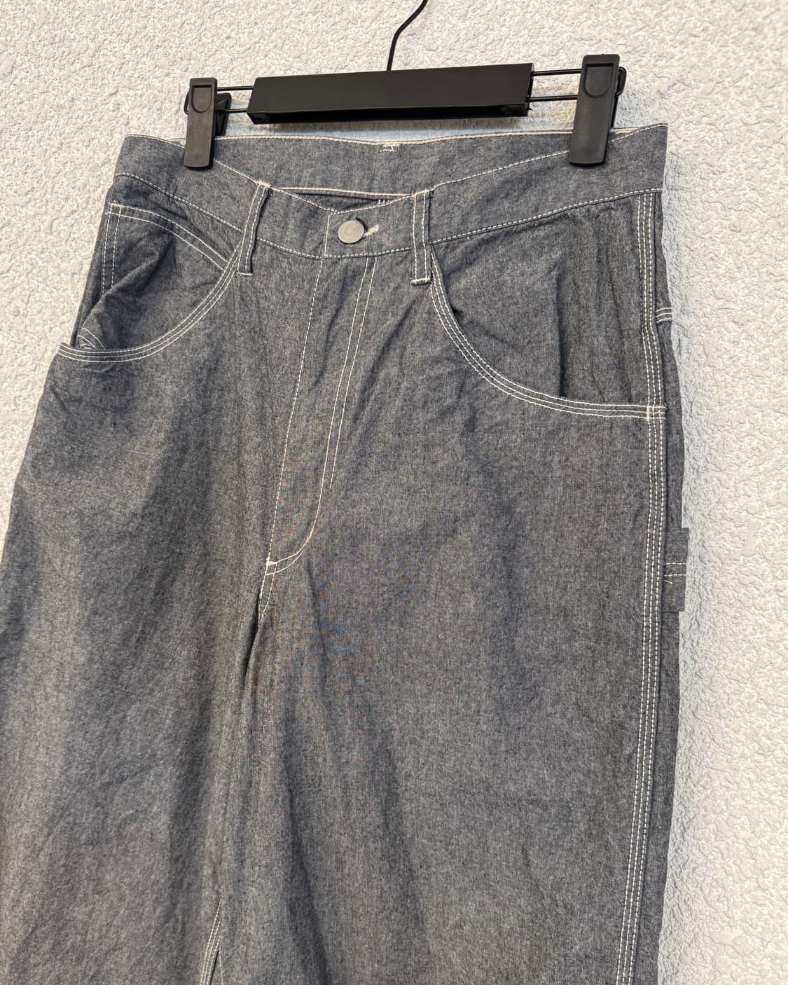 빔즈보이 샴브레이 카펜터 팬츠 상품이미지2