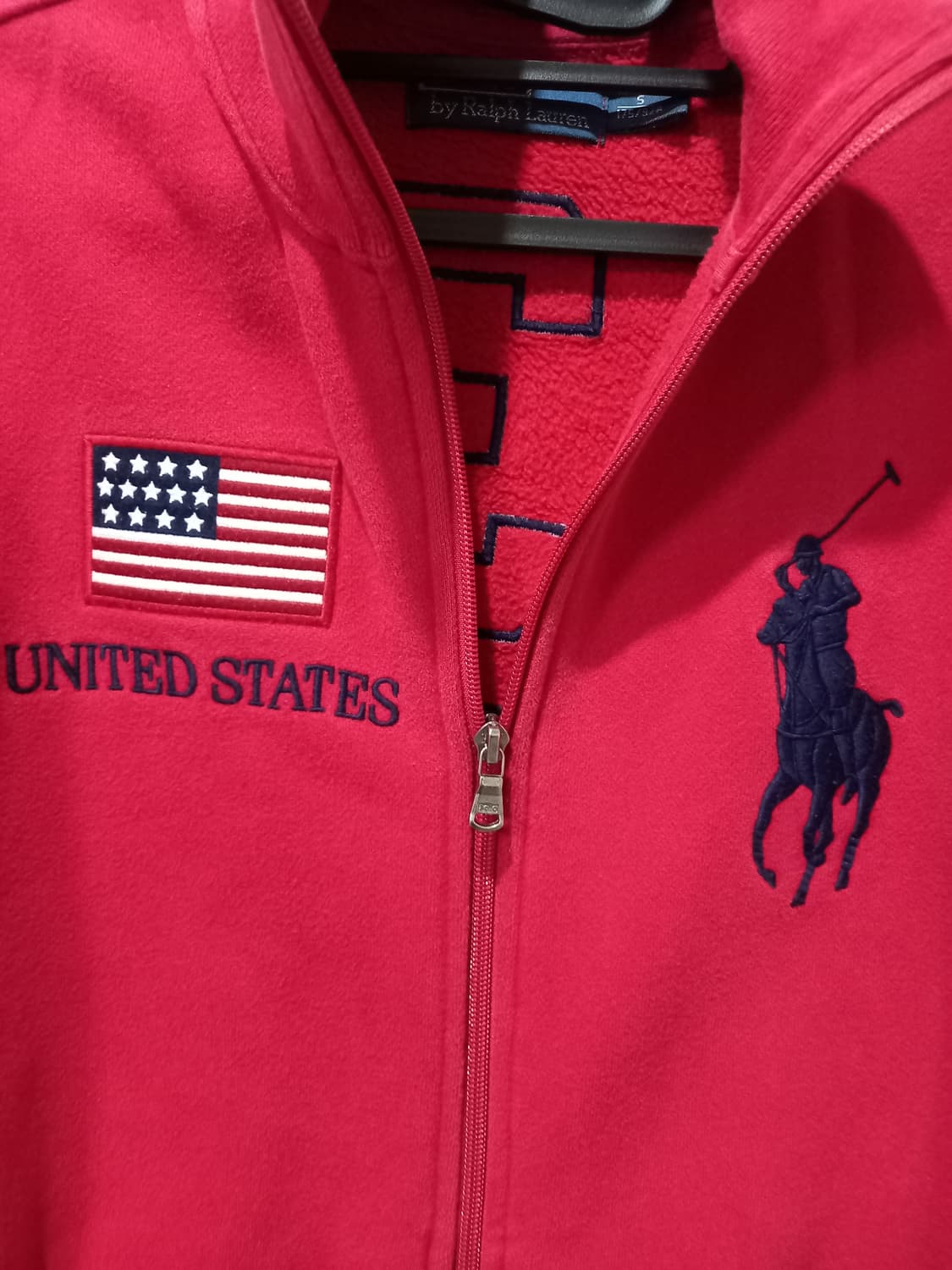 폴로 POLO 빅포니 USA  성조기 집업 90/S 상품이미지3