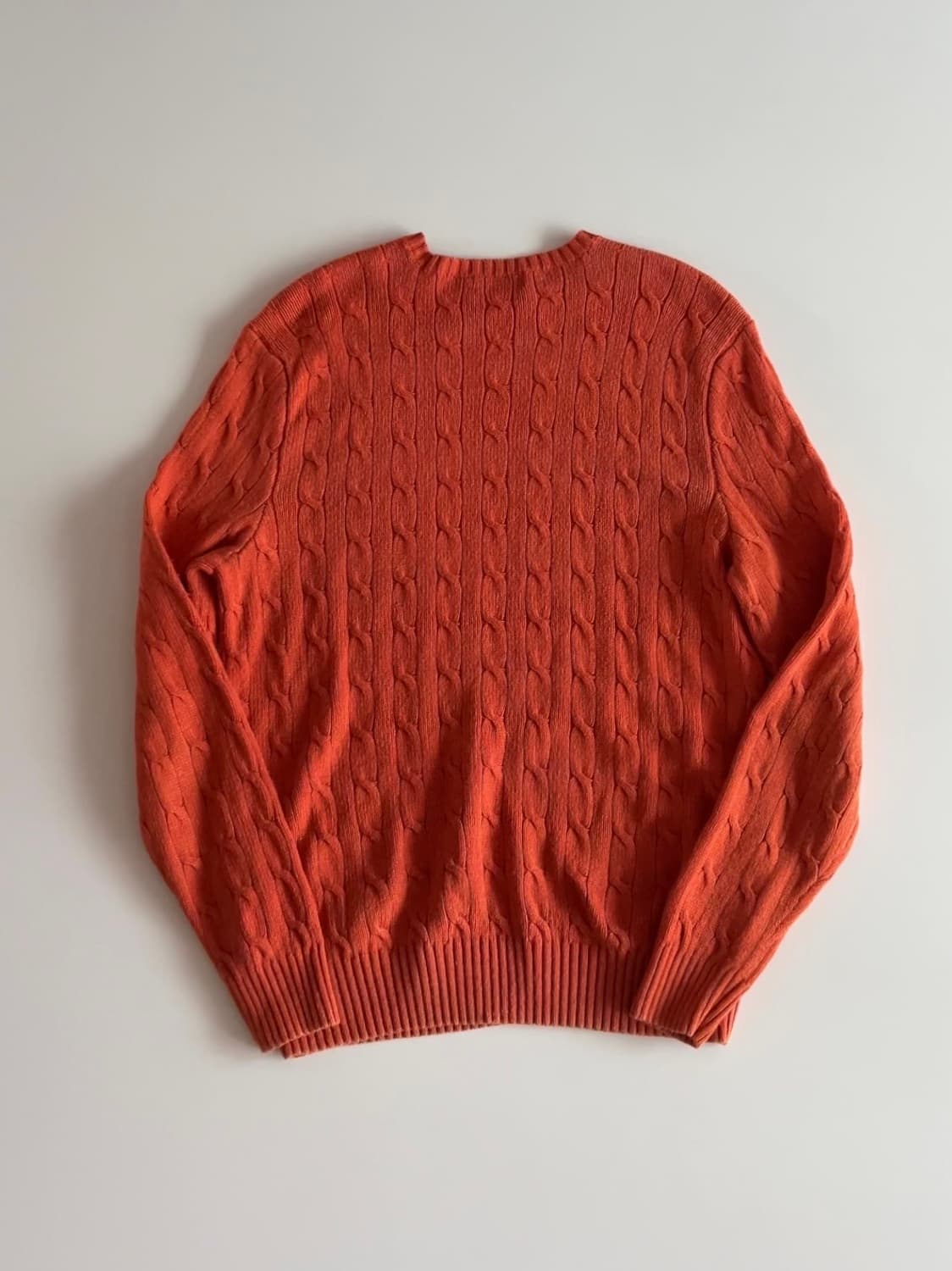 폴로 랄프로렌 실크 케이블 니트 M 상품이미지2