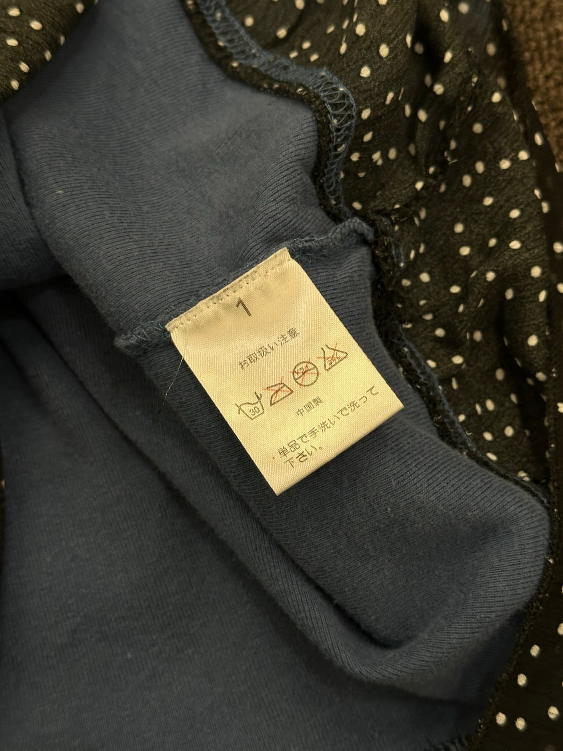 1)ANAP vintage y2k 도트 레이스 블루 원피스 상품이미지5